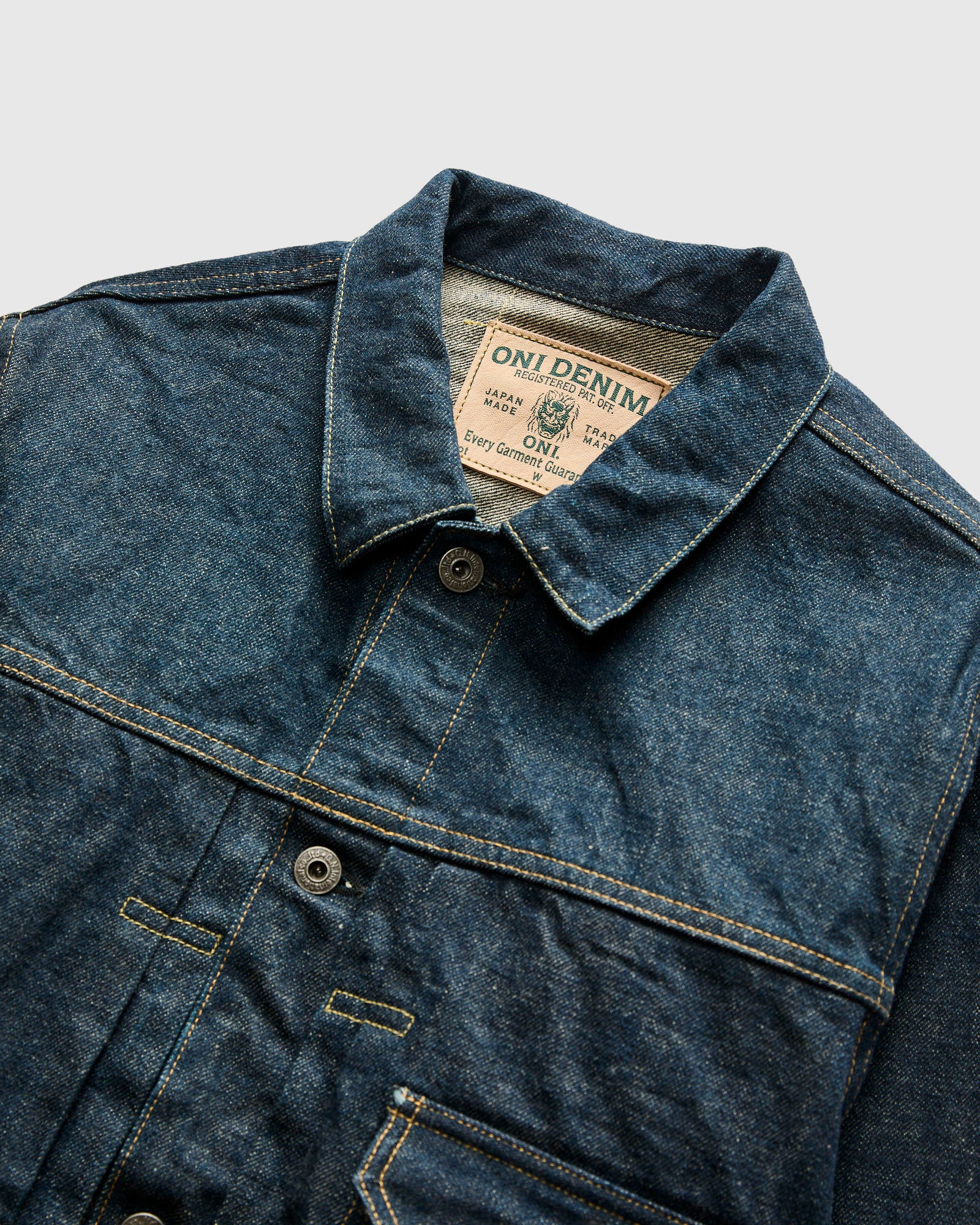 01507L "Ishikawadai" 15oz Selvedge Denim Jacket - Image 4