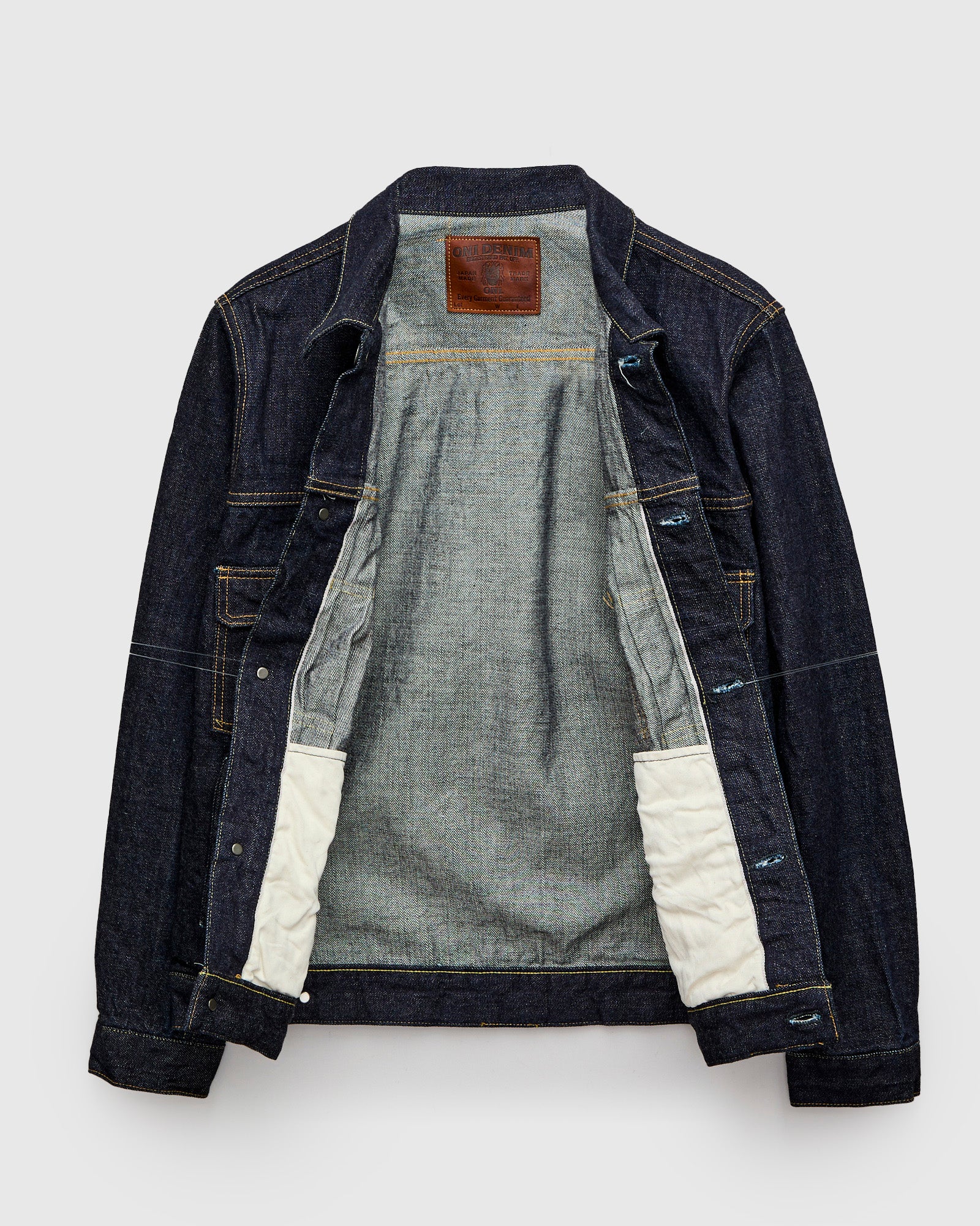 ONI-02516P "Low Tension" 15oz Selvedge Denim Jacket - Image 3