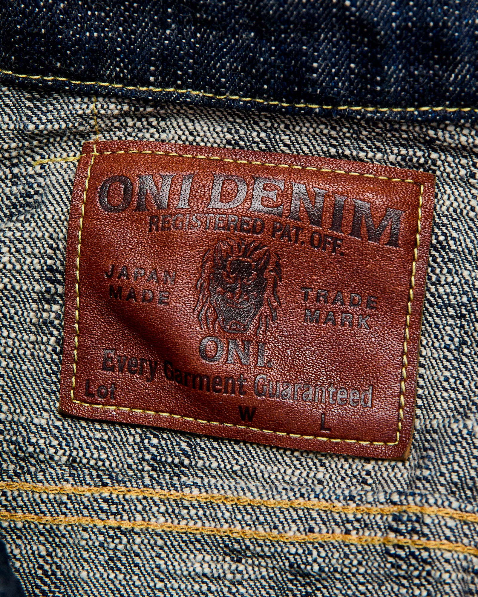 02527P "Kasuri" 17oz Slub Selvedge Denim Jacket - Image 6