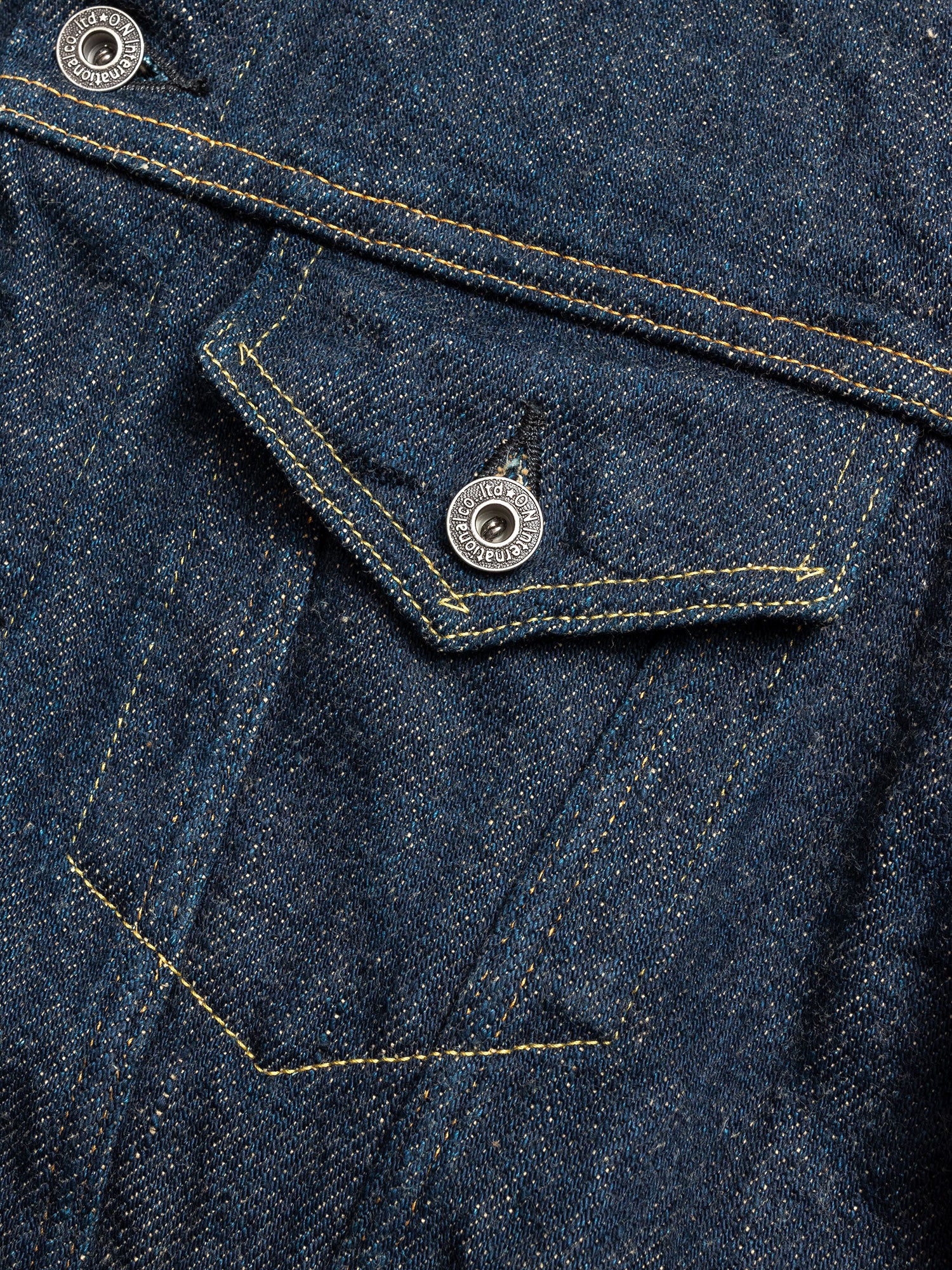 02527P-ZR "Secret Denim" 20oz Selvedge Denim Jacket - Image 3