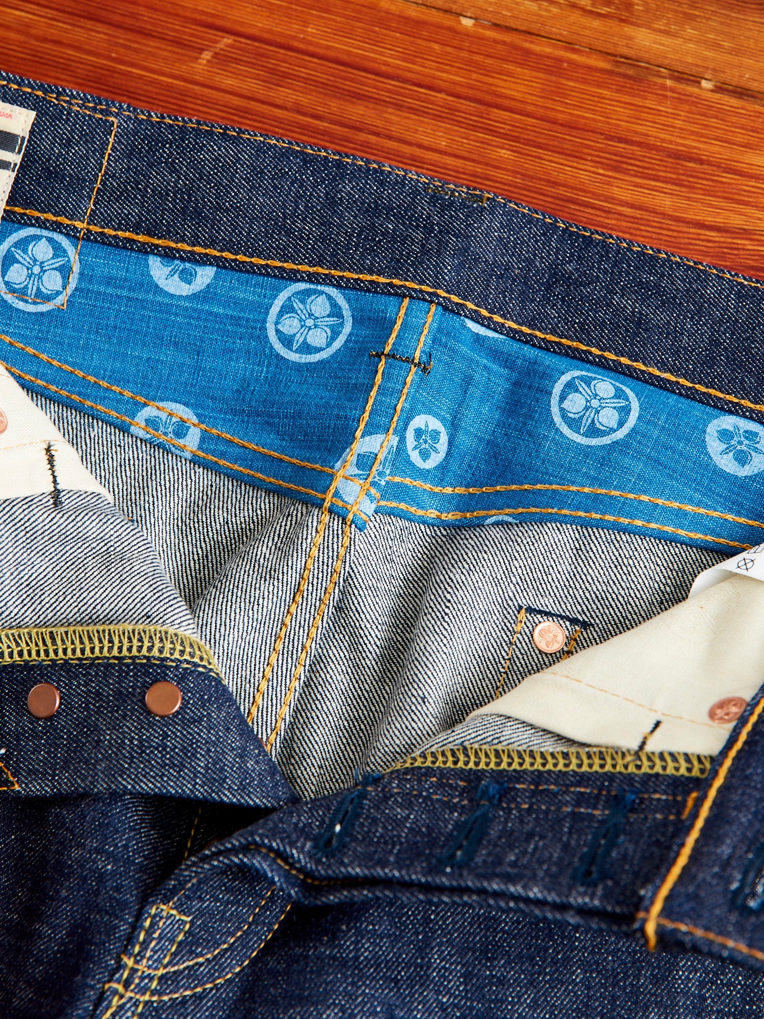 0306-40 "Legacy Blue" 14.7oz Selvedge Denim - Tight Tapered Fit - Image 8