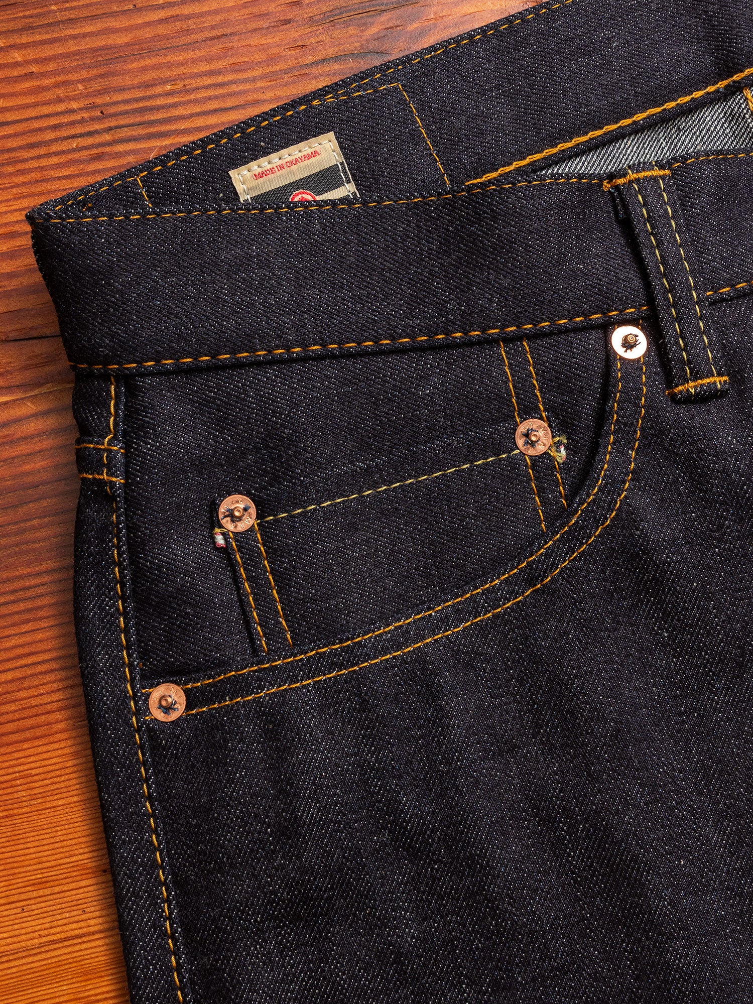 0405-12SP 12oz Selvedge Denim - High Tapered Fit - Image 5
