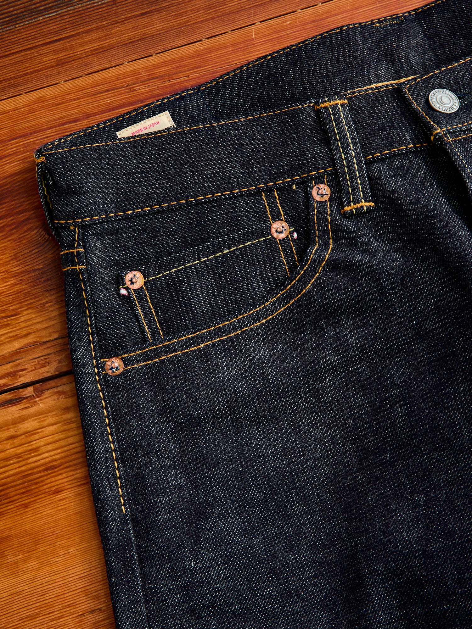 0405-13 13oz Selvedge Denim - High Tapered Fit - Image 7