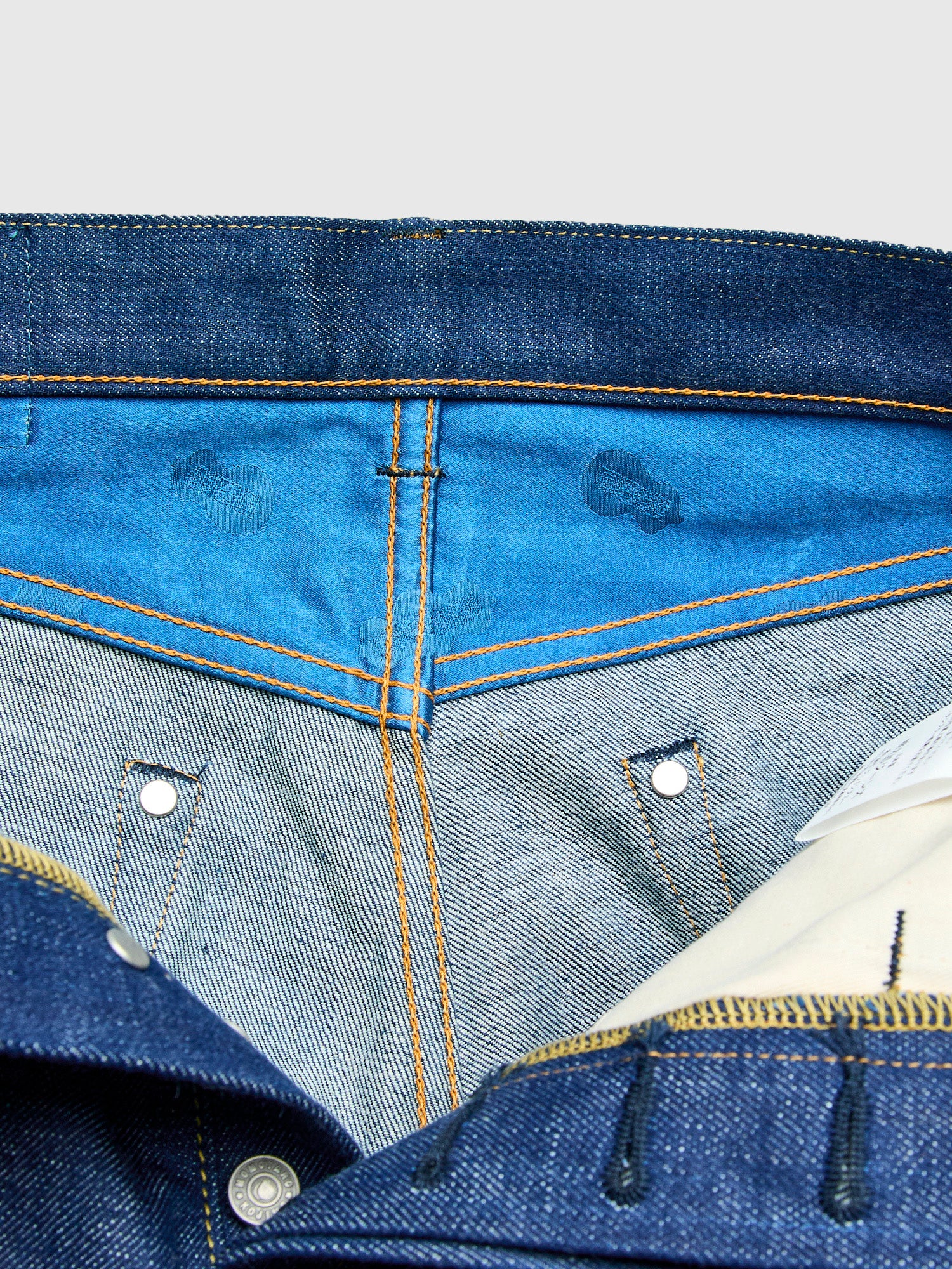 0605-AI "Natural Indigo Aizome" 13.5oz Selvedge Denim - Natural Tapered Fit - Image 10