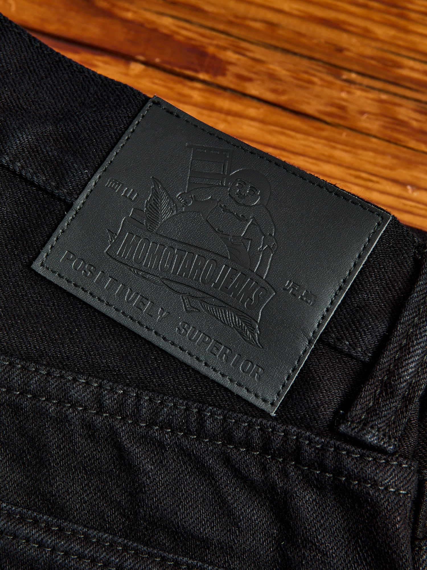 0605SP-OD "Sumi Ink Overdye" 15.7oz Selvedge Denim - Natural Tapered Fit - Image 4