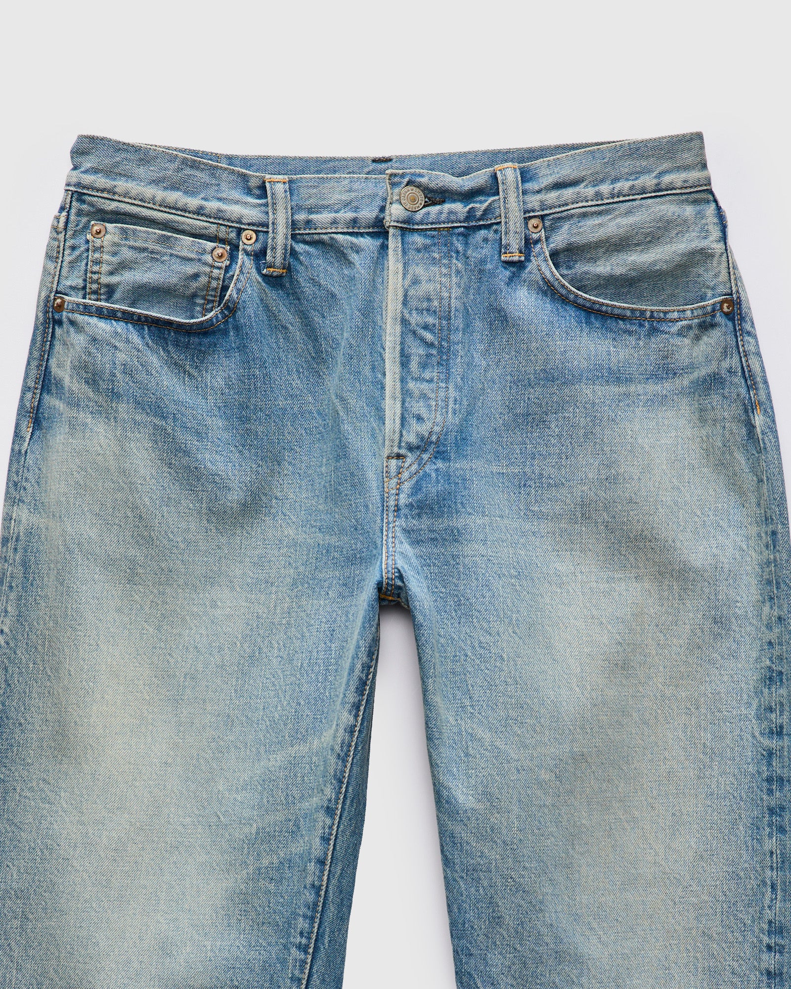 0615 "7 Year Wash" 13.5oz Selvedge Denim - Relax Fit - Image 4