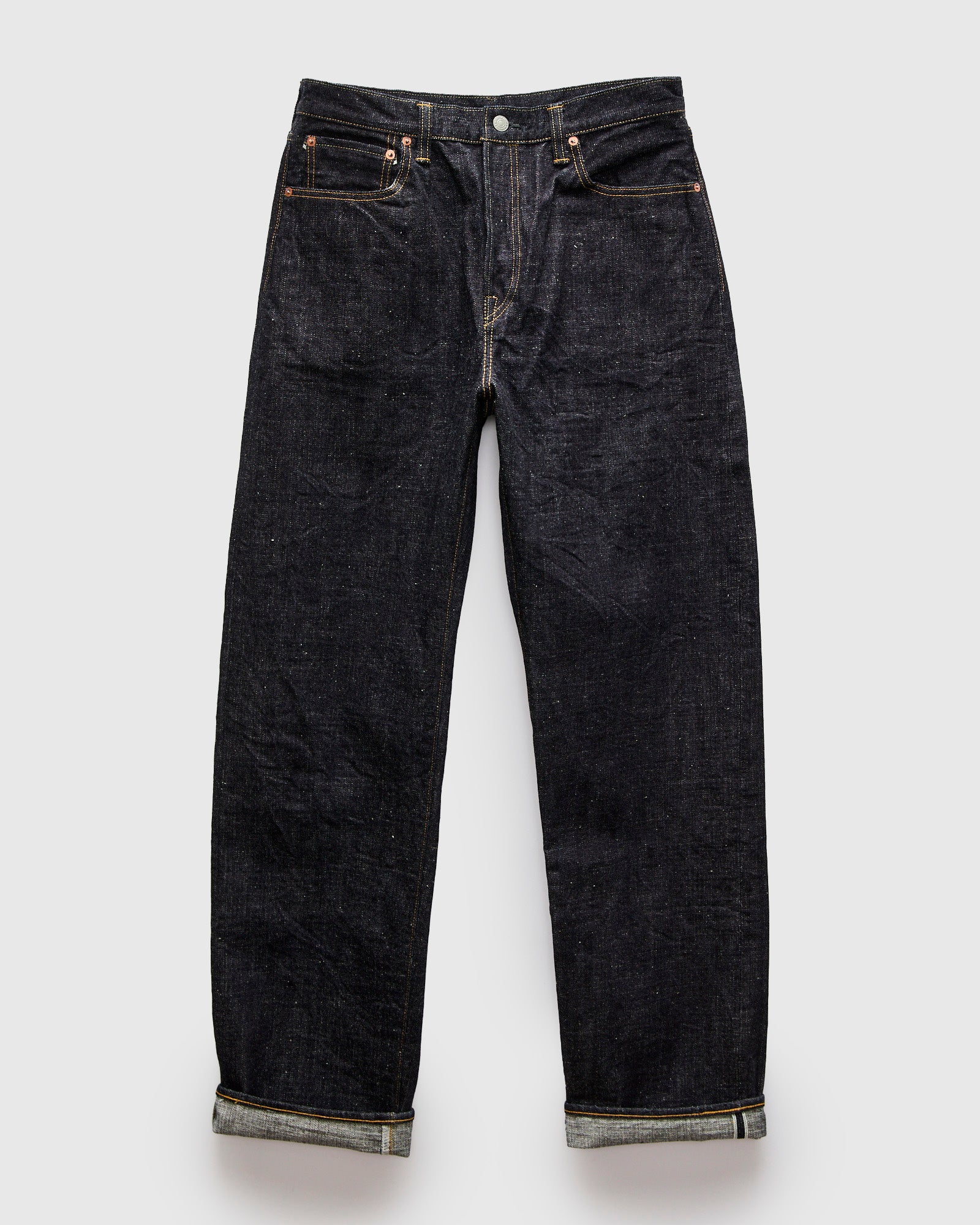 0811 15.5oz Slub-Nep Selvedge Denim - Loose Fit - Image 2