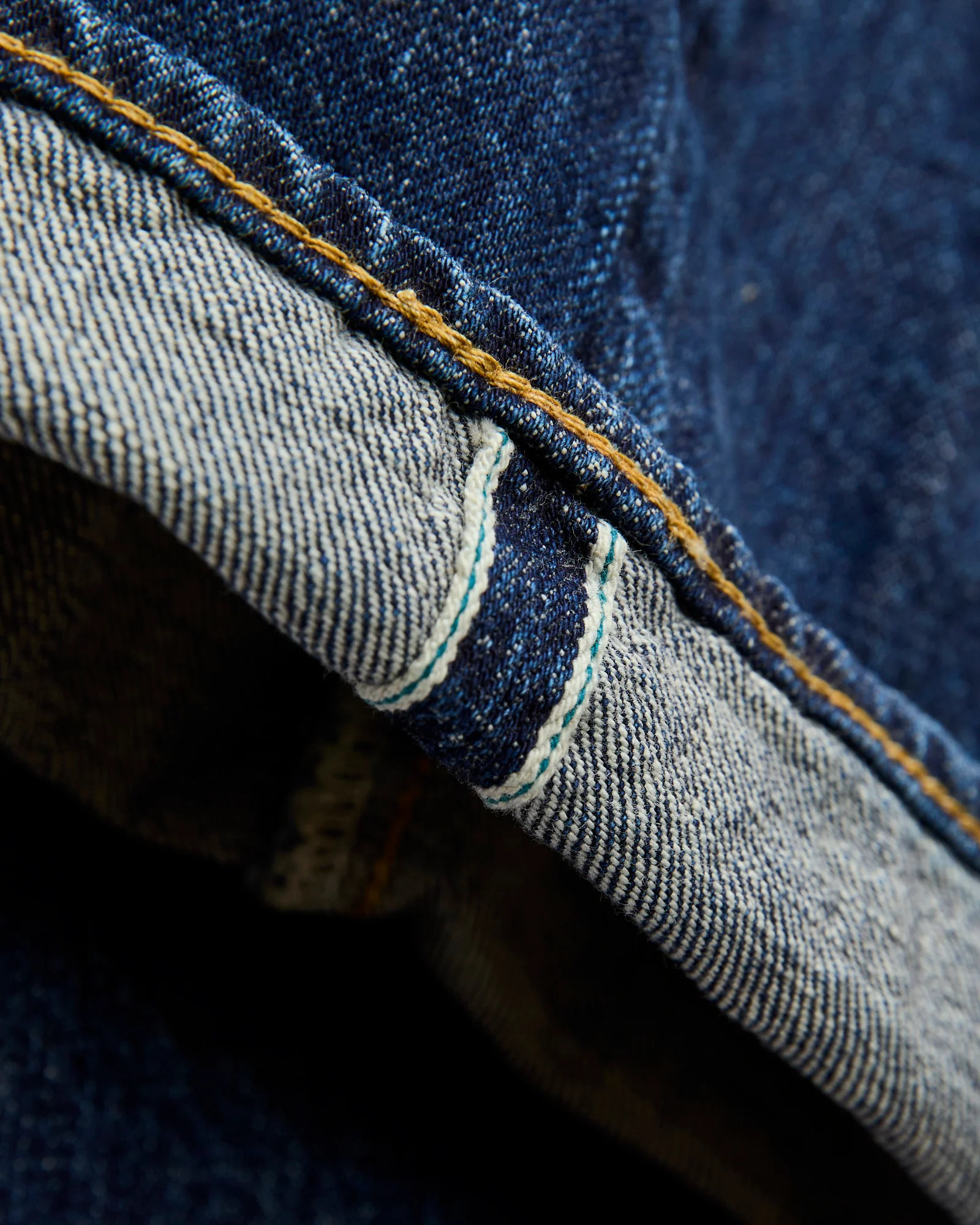 0815 "2 Year Wash" 13.5oz Selvedge Denim - Loose Fit - Image 8