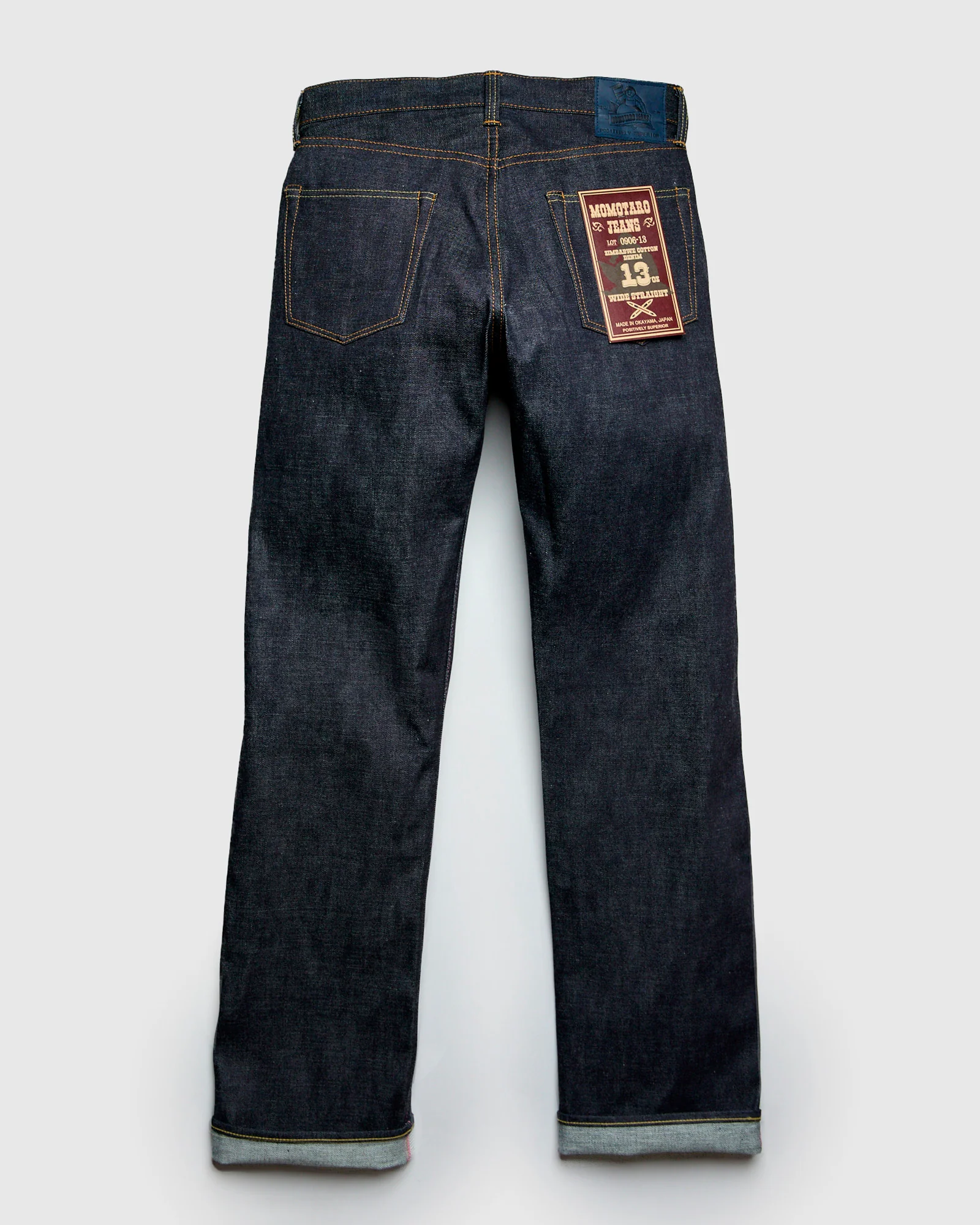 0906-13 13oz Selvedge Denim - Wide Straight Fit - Image 3