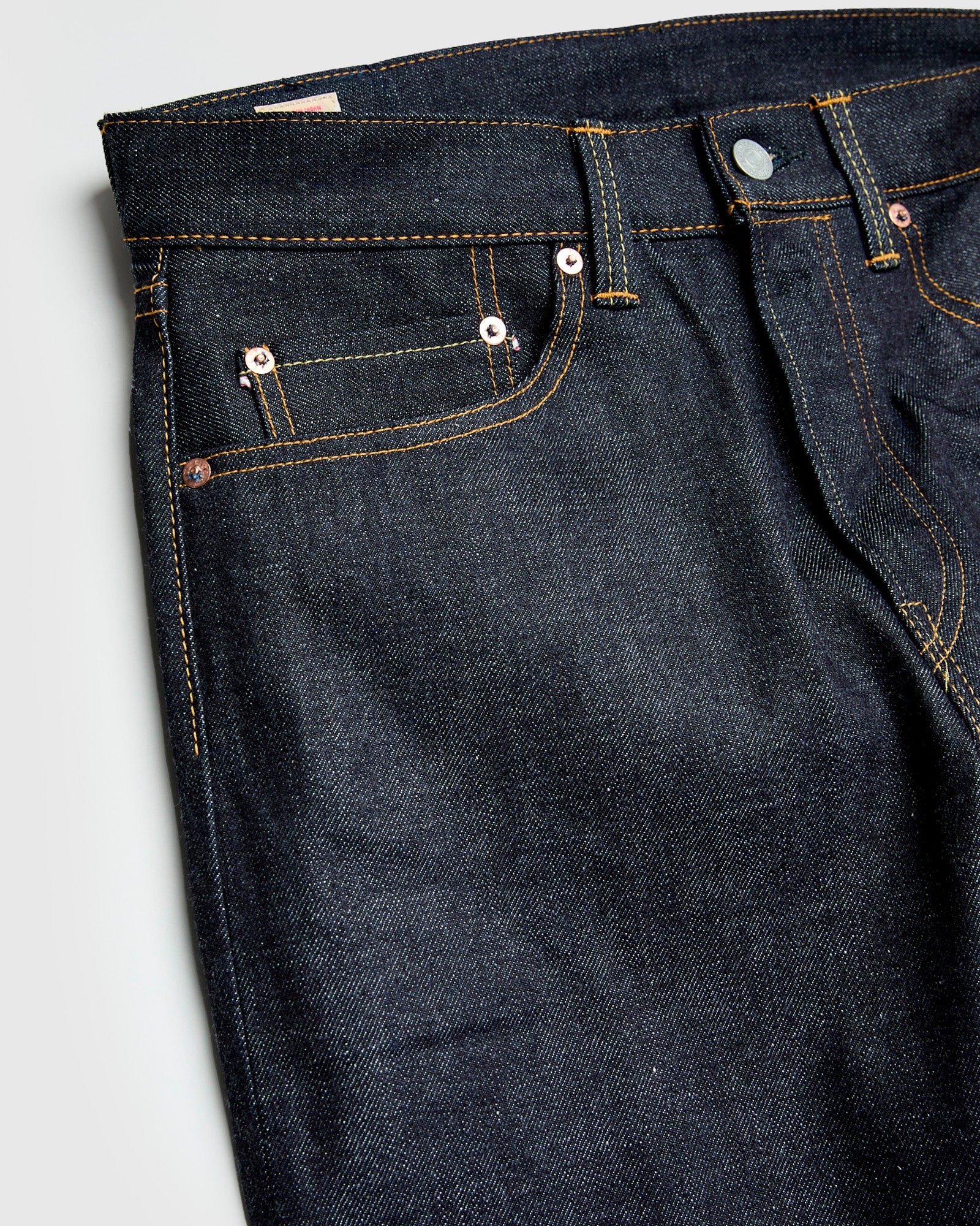 0906-13 13oz Selvedge Denim - Wide Straight Fit - Image 4