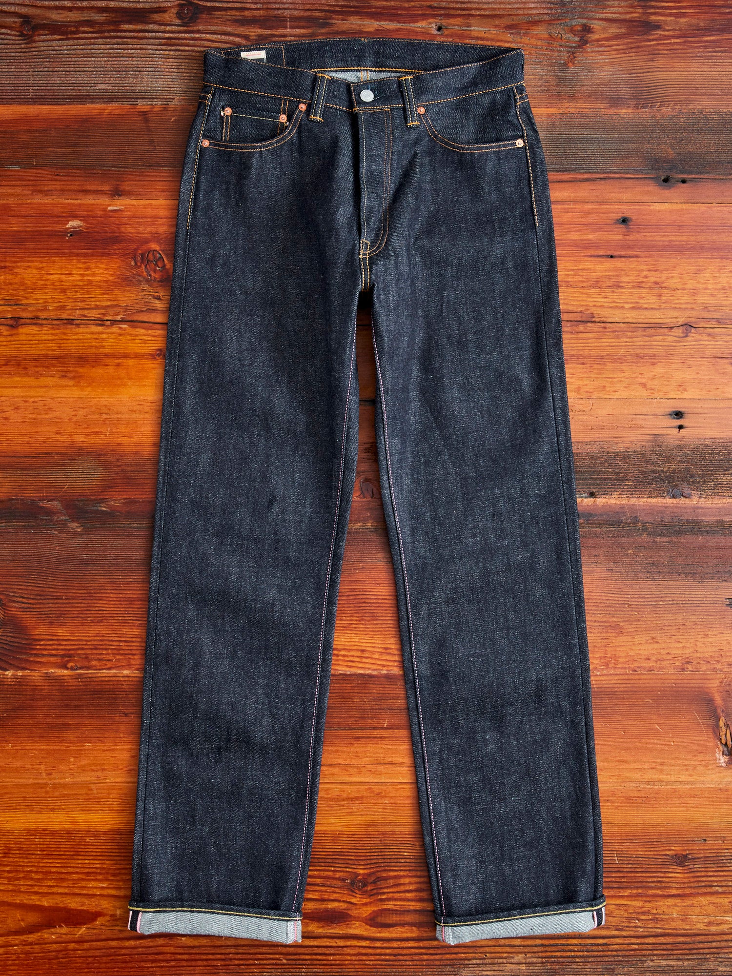 0906V 15.7oz Selvedge Denim - Wide Straight Fit - Image 4
