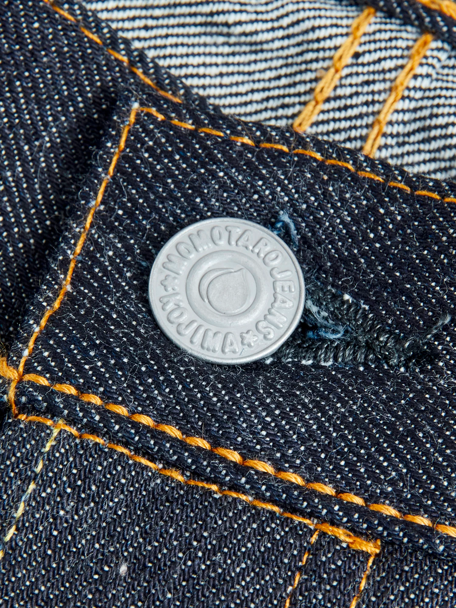 0906V 15.7oz Selvedge Denim - Wide Straight Fit - Image 7