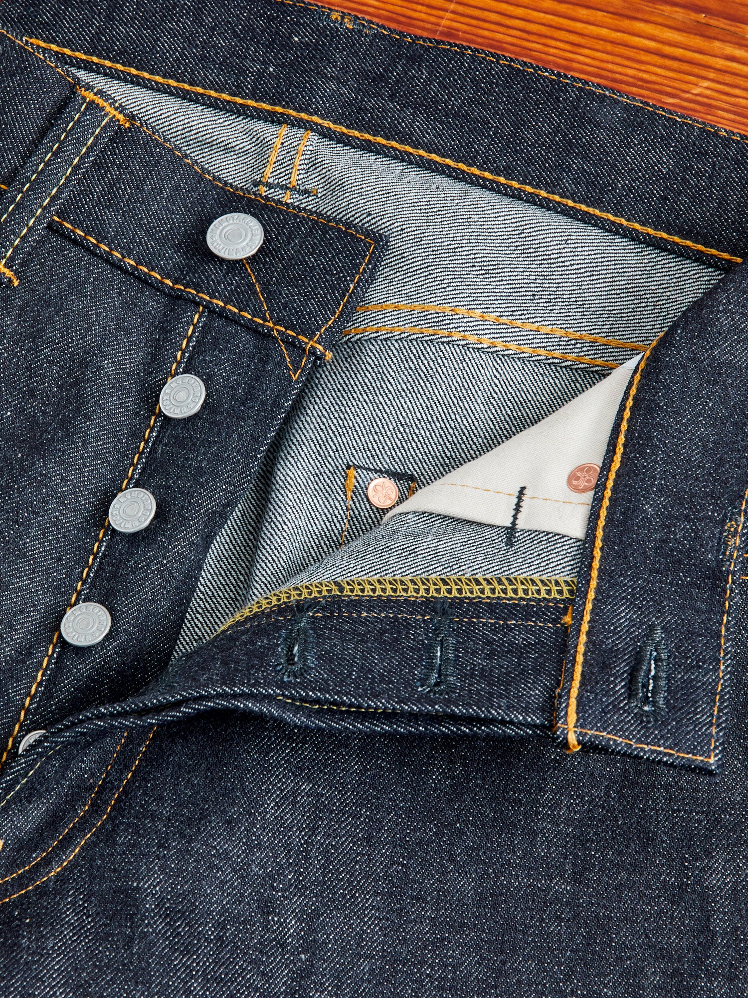 0906V 15.7oz Selvedge Denim - Wide Straight Fit - Image 8