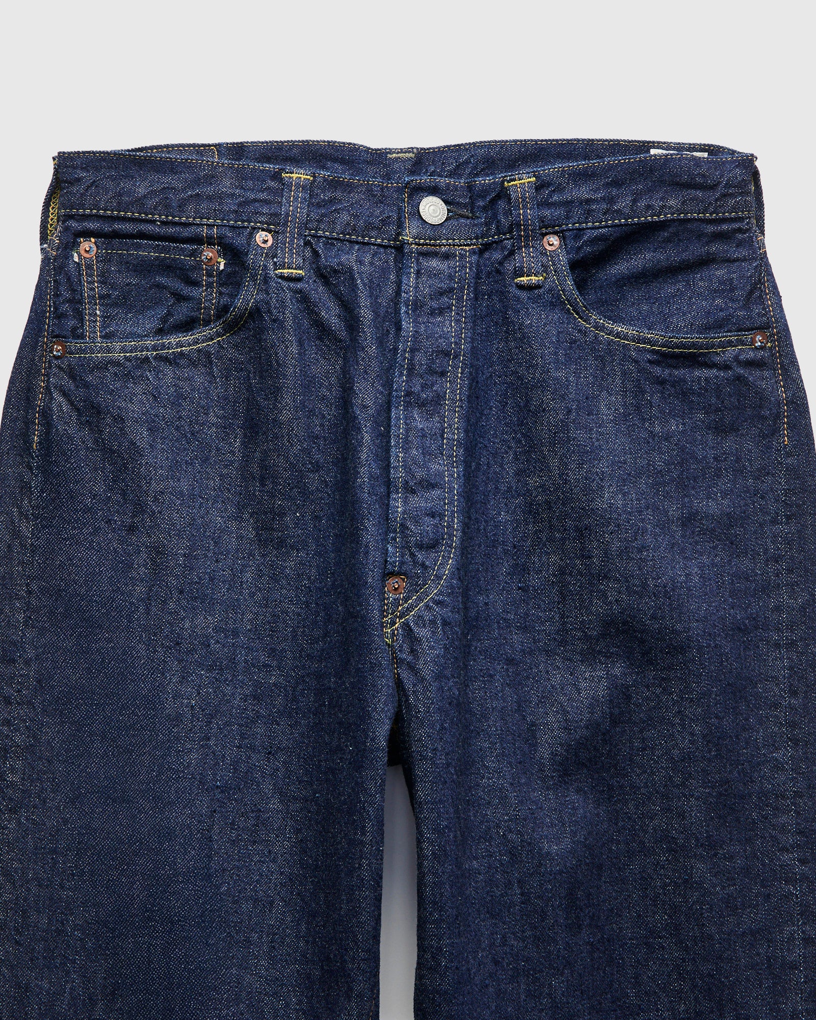 101XX 12oz Selvedge Denim - Grand Dad Straight Fit - Image 6
