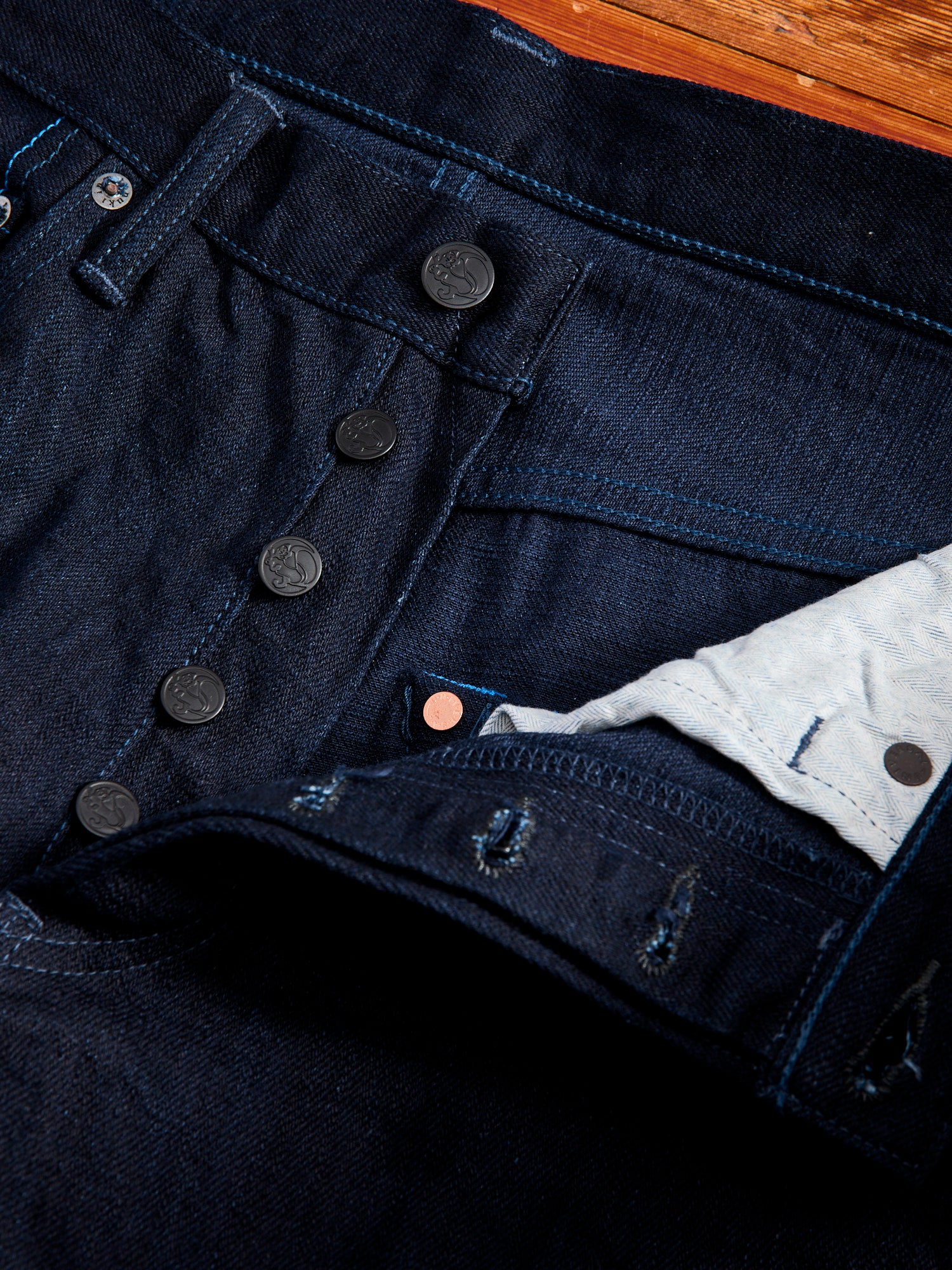 101ID "Double Indigo" 15oz Selvedge Denim - Regular Straight - Image 11