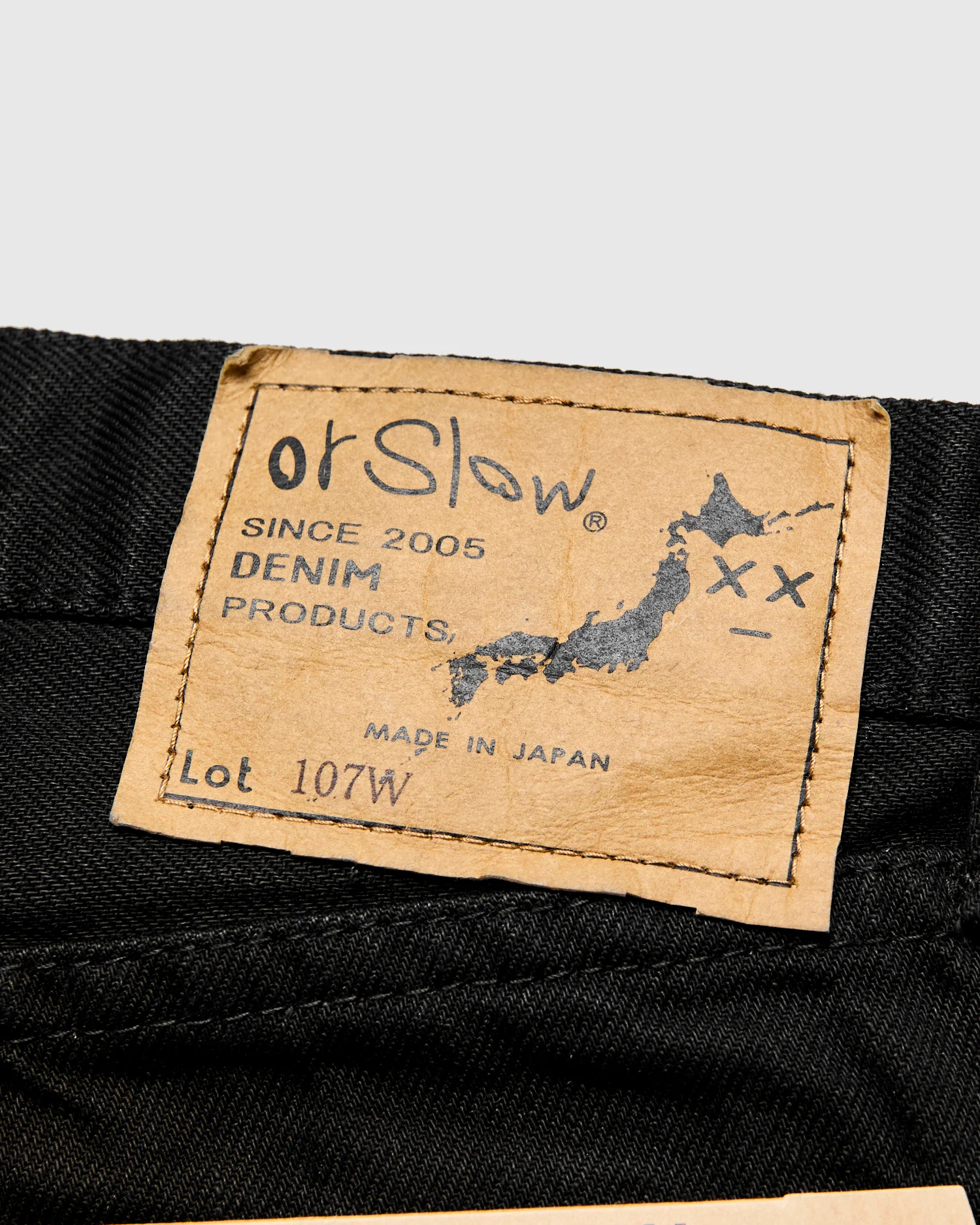 107 13.5oz Black Denim - Ivy Fit - Image 4