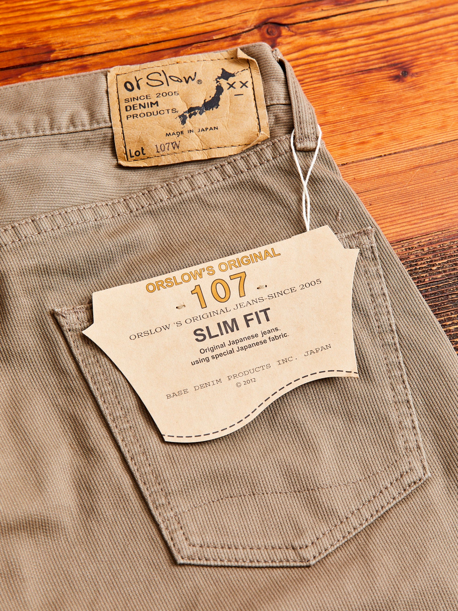 107 Ivy Fit Cotton Pique Pants in Dusty Olive - Image 9