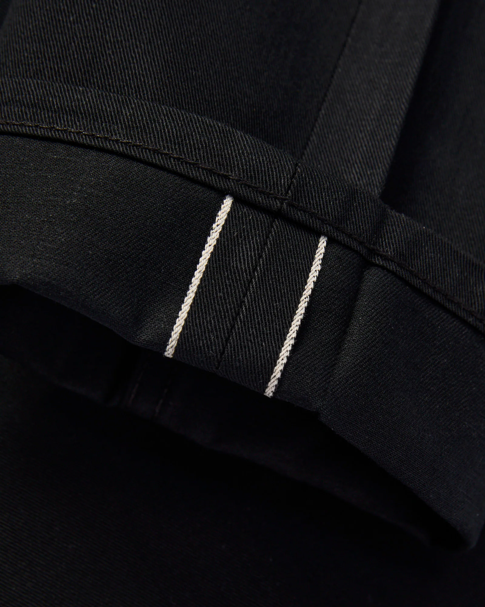 10oz Selvedge Slacks Black Twill - True Guy Fit - Image 8