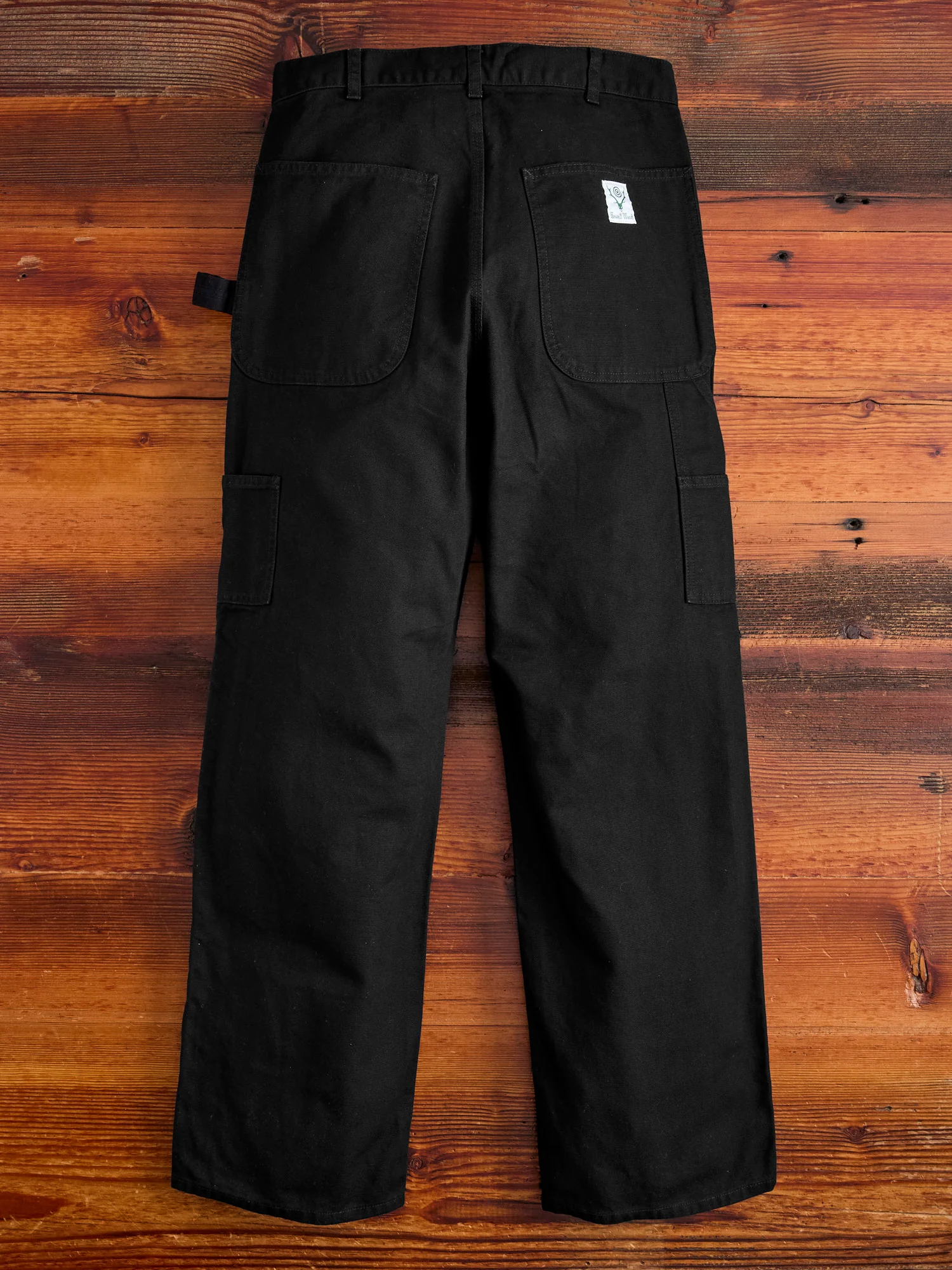 11.5oz Cotton Canvas Painter Pant in Black - Image 3