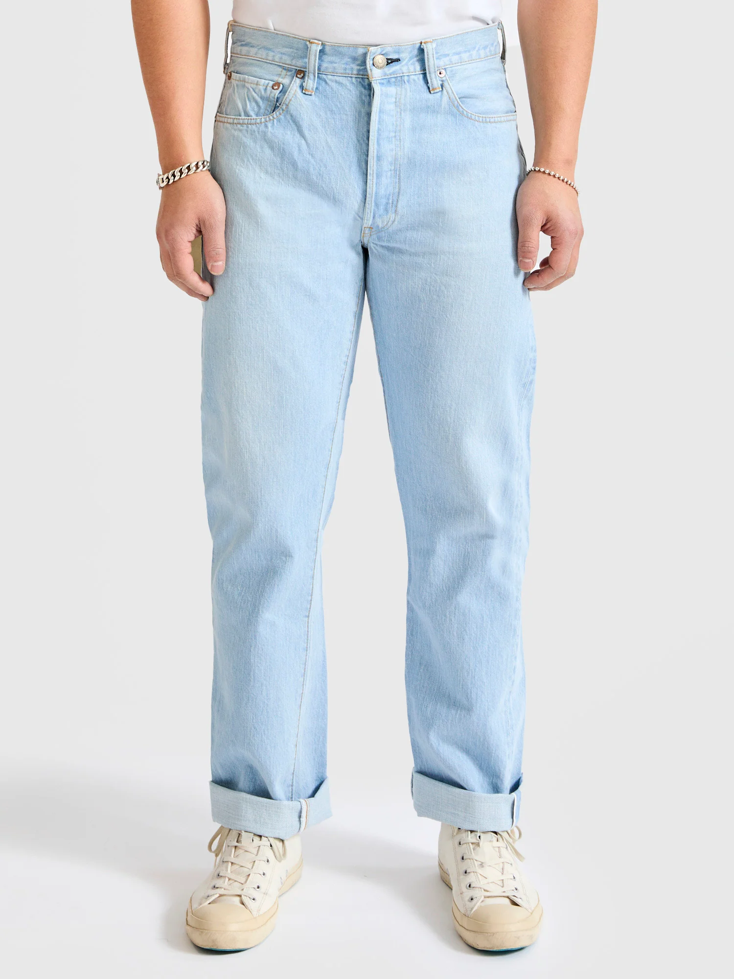 1102-PBA "Paris By Air" 13.75oz Selvedge Denim - Regular Straight Fit - Image 2