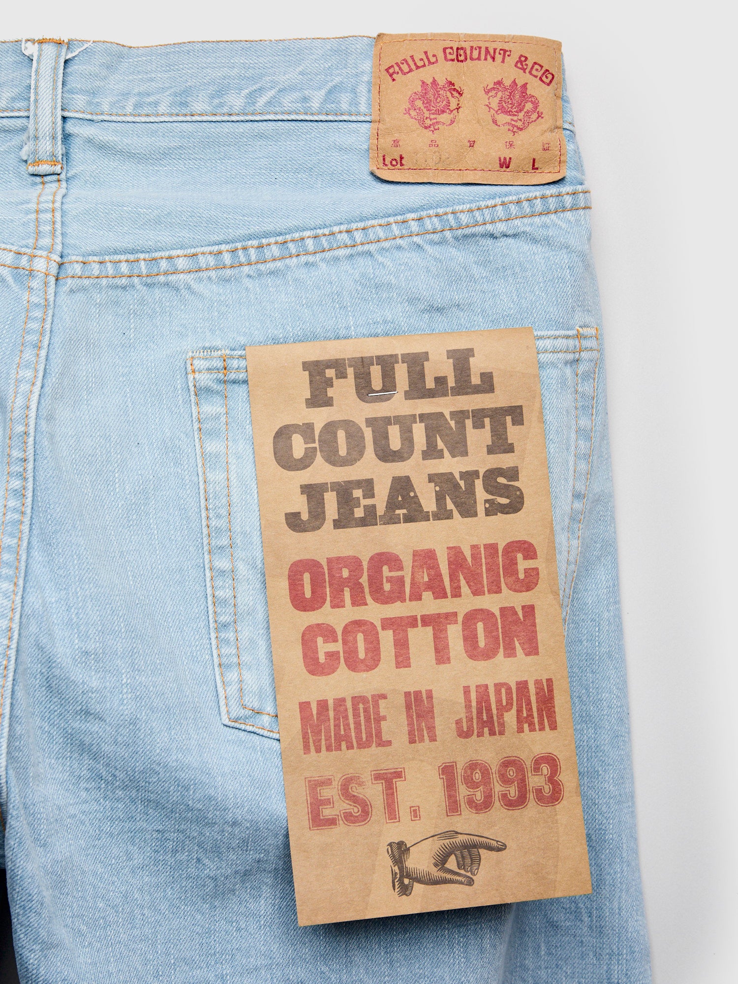 1102-PBA "Paris By Air" 13.75oz Selvedge Denim - Regular Straight Fit - Image 5