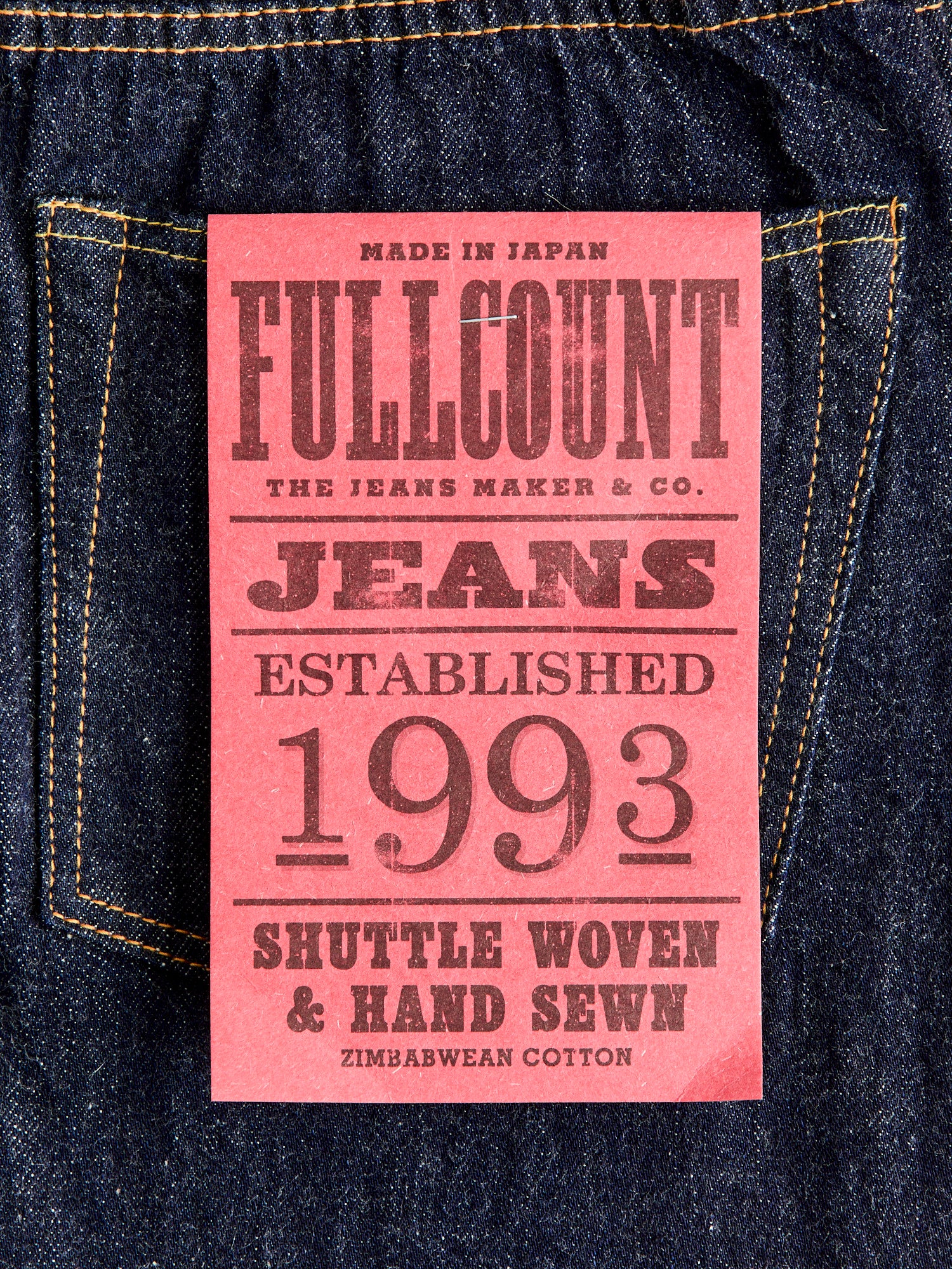 1103SSW "Super Smooth" 11.5oz Selvedge Denim - Clean Straight Fit - Image 4