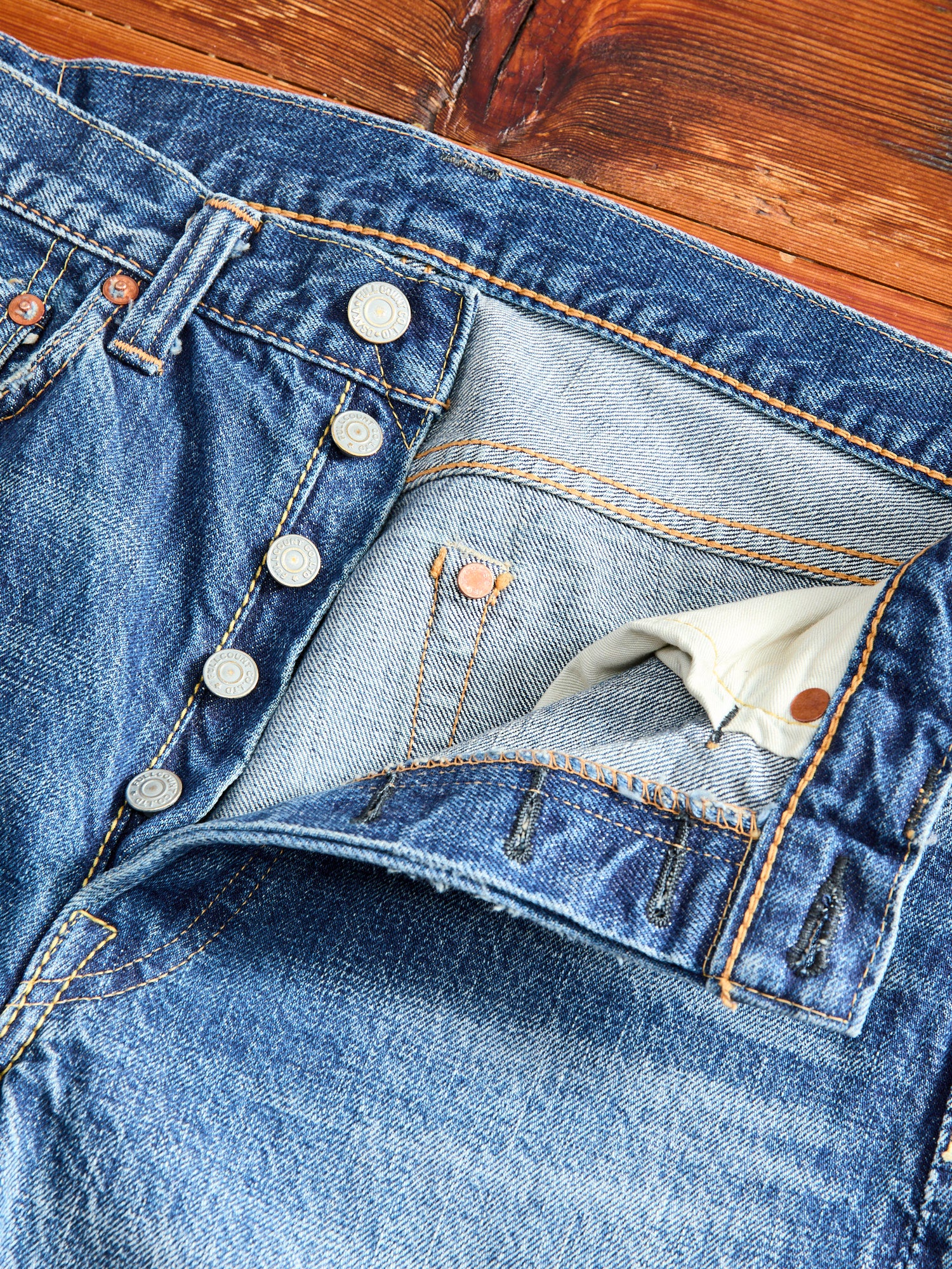 1108 "Dartford" 13.75oz Selvedge Denim - Slim Straight Fit - Image 7