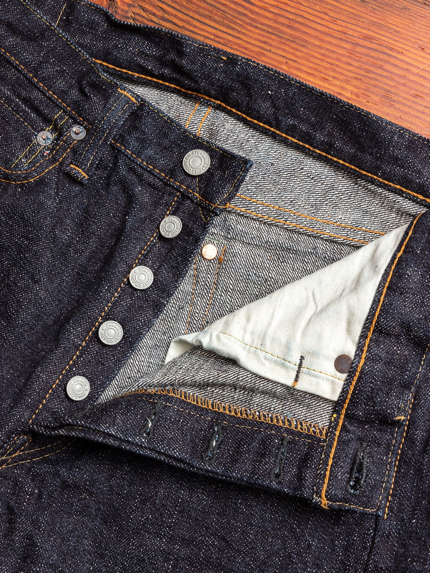 1108SR "Super Rough" 15.5oz Selvedge Denim - Slim Straight Fit - Image 6