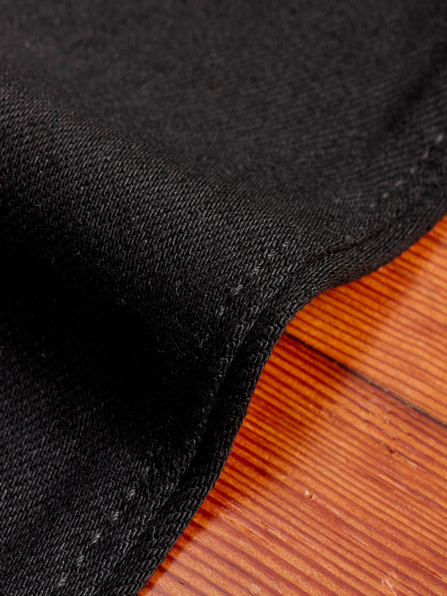 1109BKBK 13.5oz Double Black Selvedge Denim - Slim Fit - Image 8