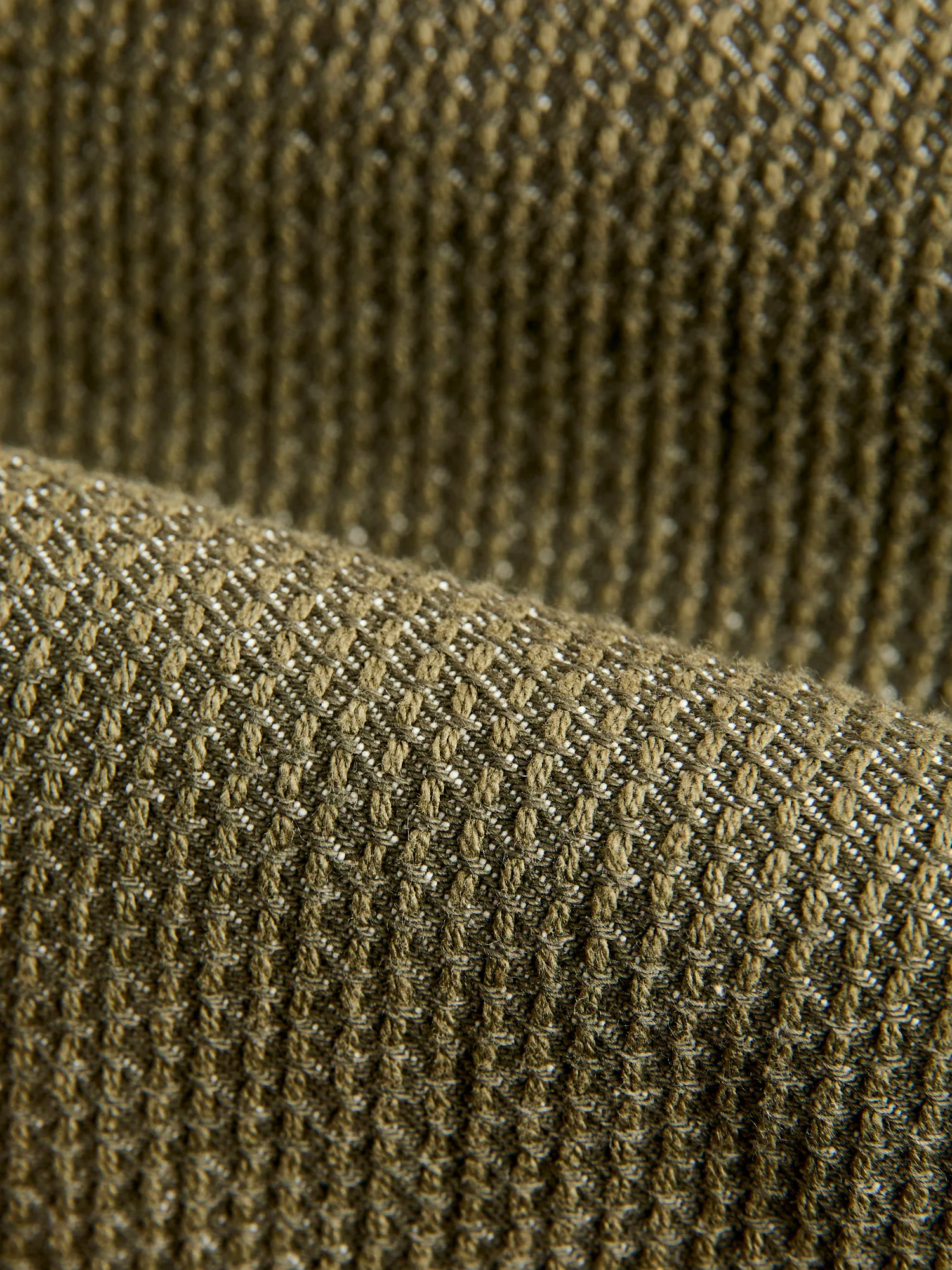 1170-2-OLV Olive Sashiko Denim - Relaxed Tapered Fit - Image 13
