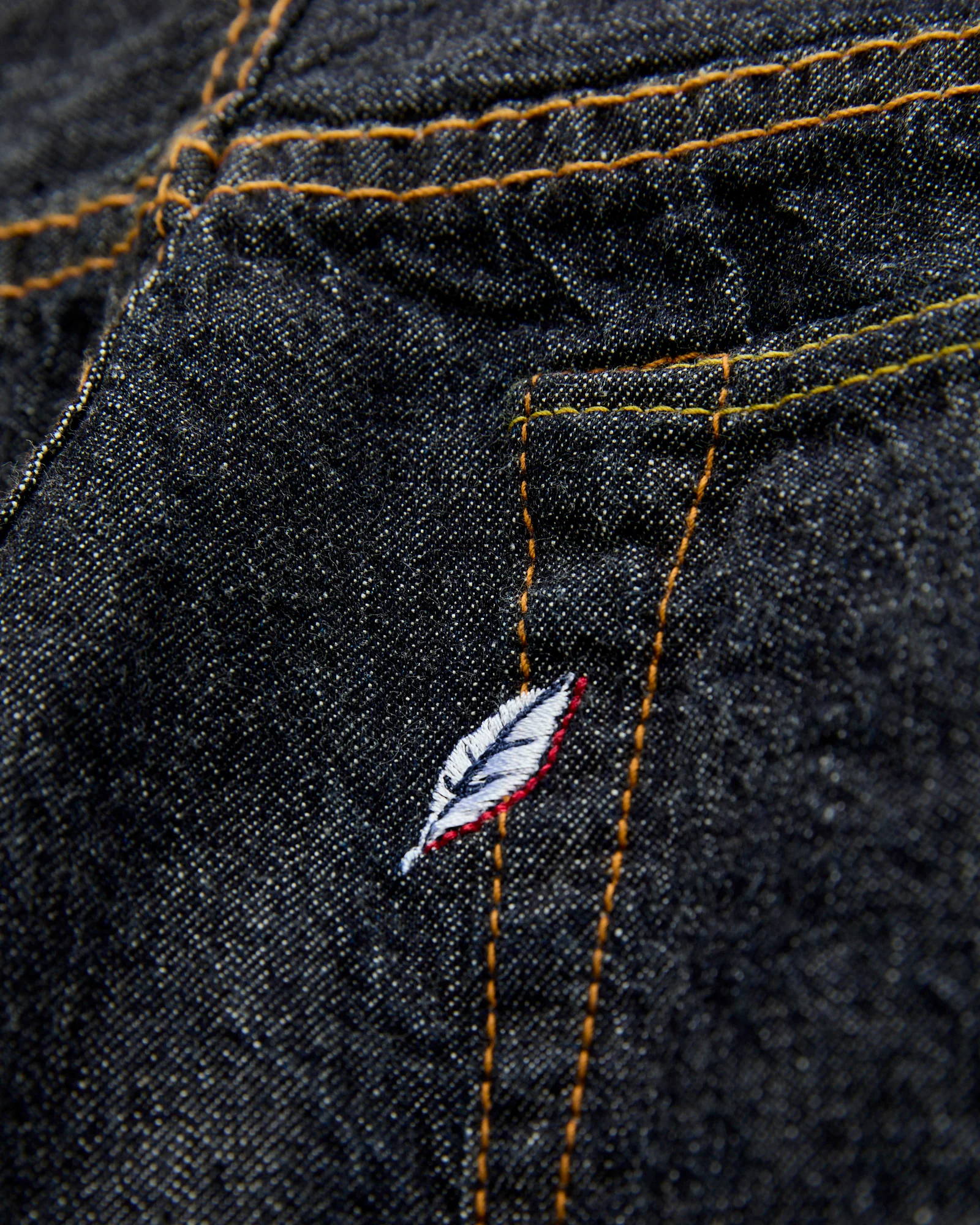 1182-002 10oz Lightweight Selvedge Denim - Piped Straight Fit - Image 5