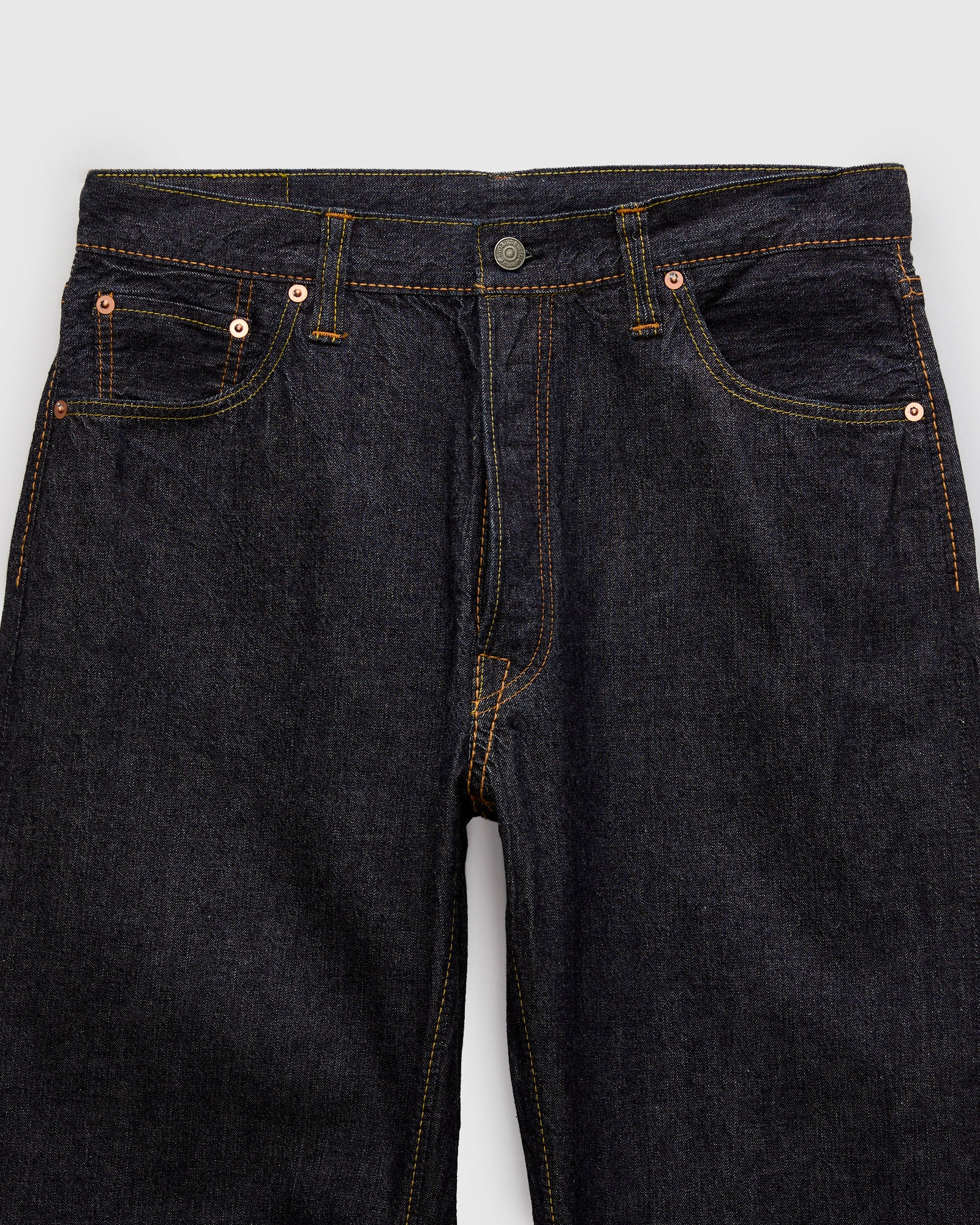 1182-002 10oz Lightweight Selvedge Denim - Piped Straight Fit - Image 6