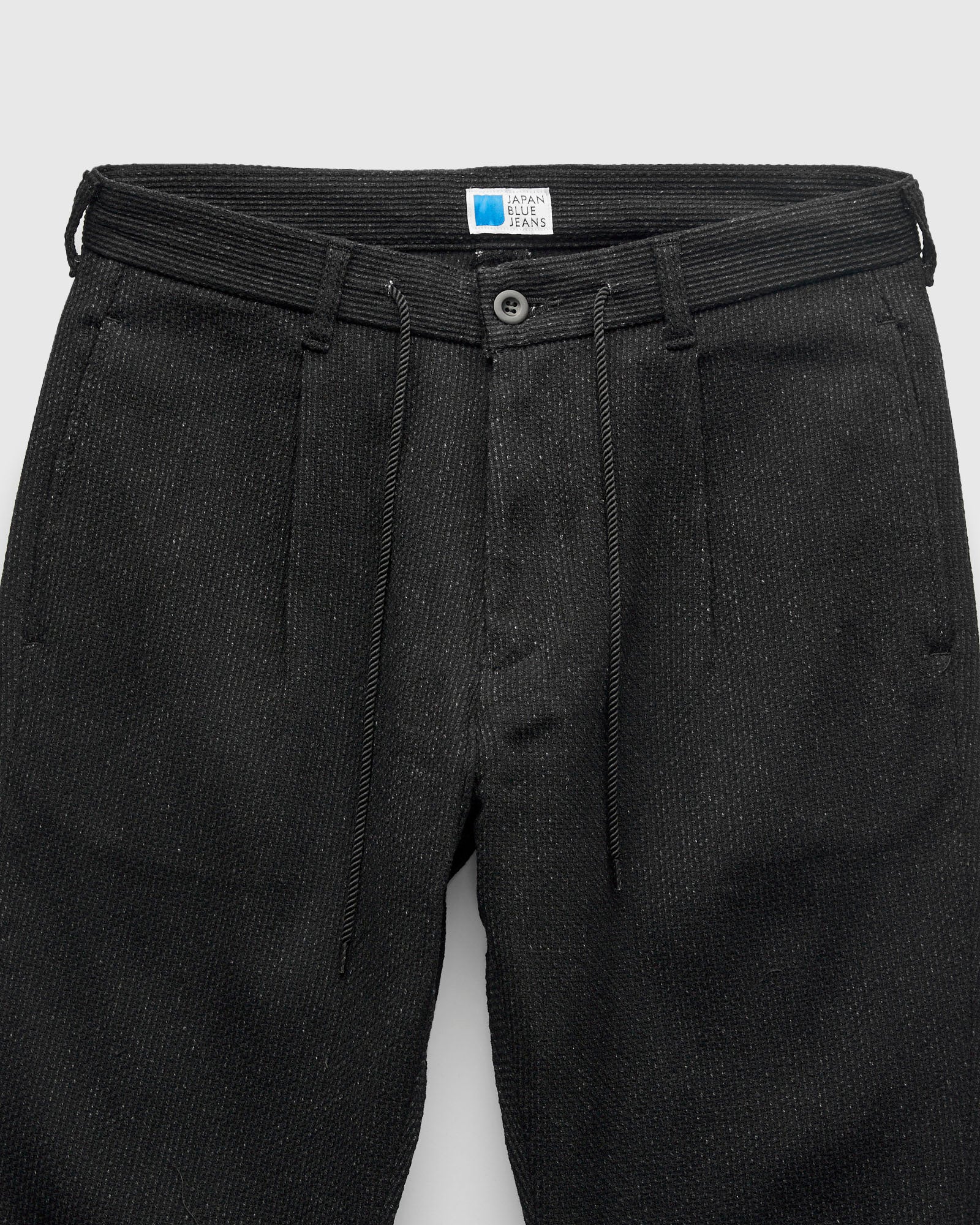11oz Sashiko Easy Tapered Pants in Black - Image 4