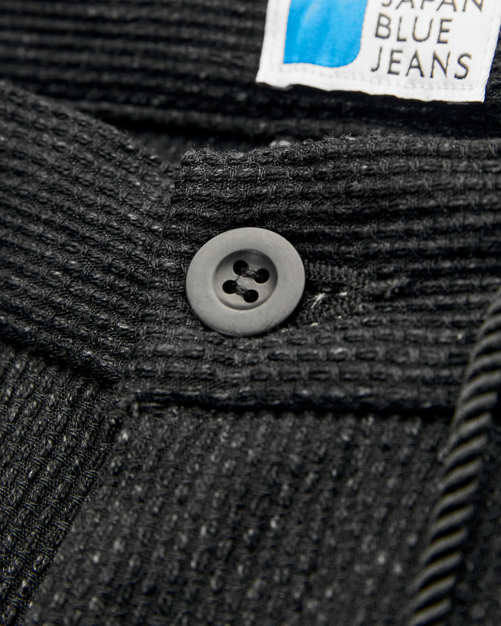 11oz Sashiko Easy Tapered Pants in Black - Image 5