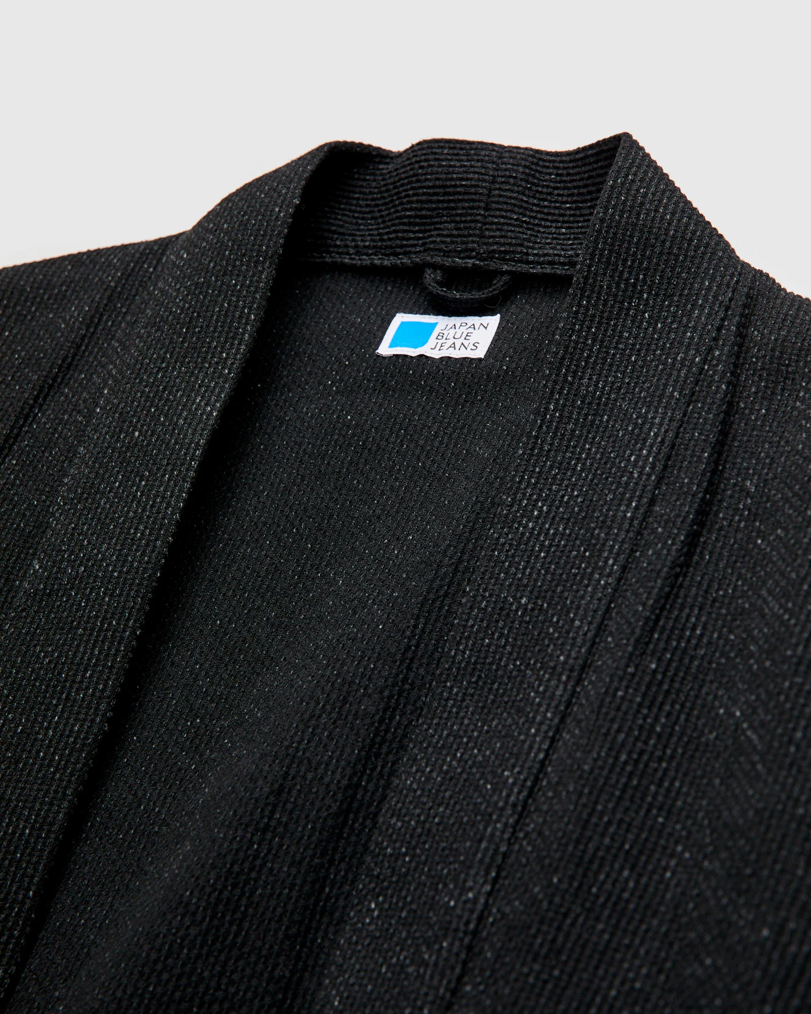 11oz Sashiko Haori Coat in Black - Image 3