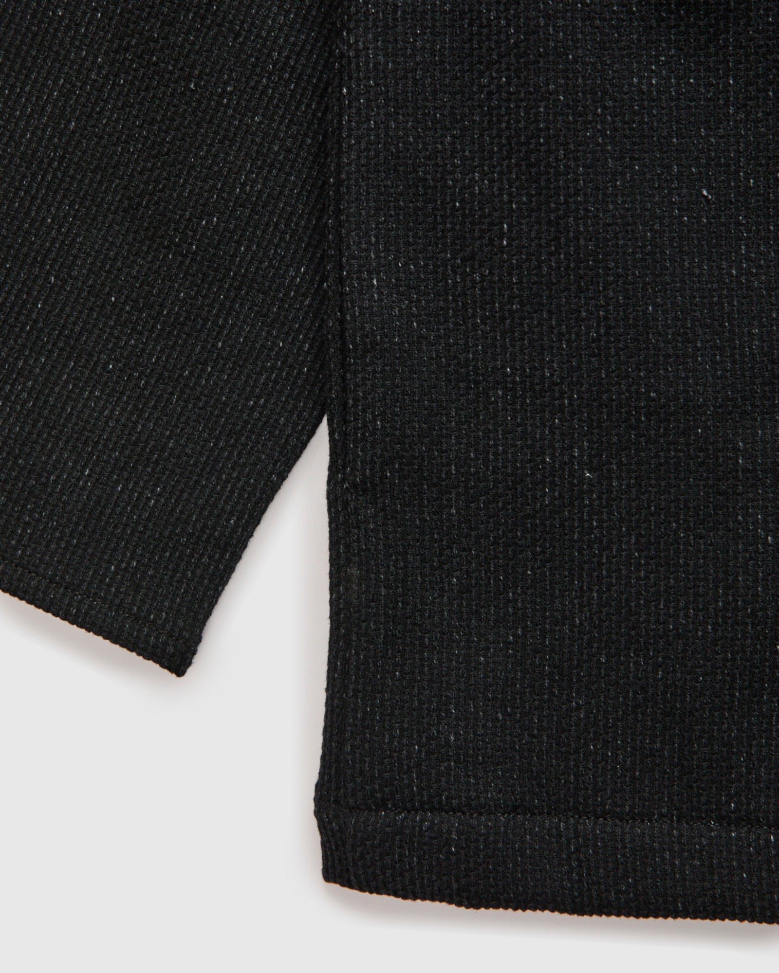 11oz Sashiko Haori Coat in Black - Image 4
