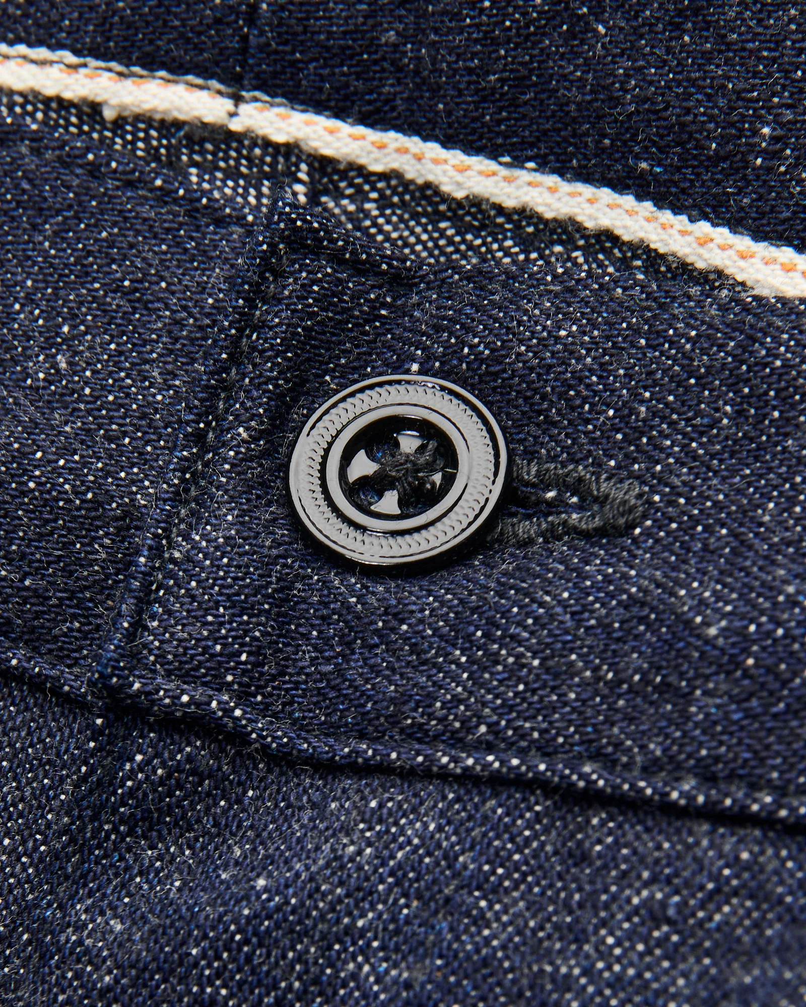 1900 Waist Overall Work Pants in Indigo Denim - Image 6