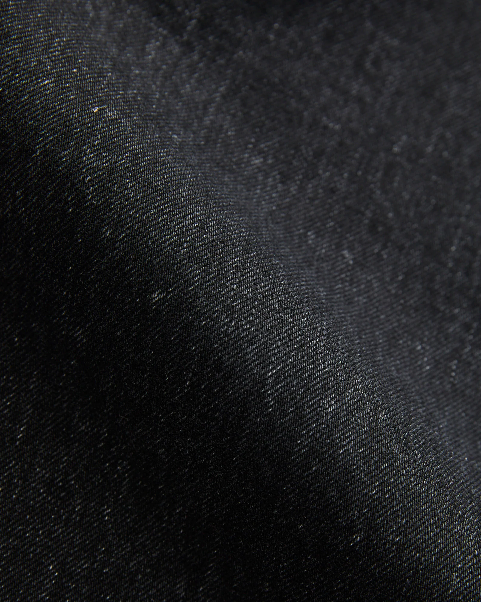 13.5oz Black Garment Dyed Denim - 50s Straight Fit - Image 7