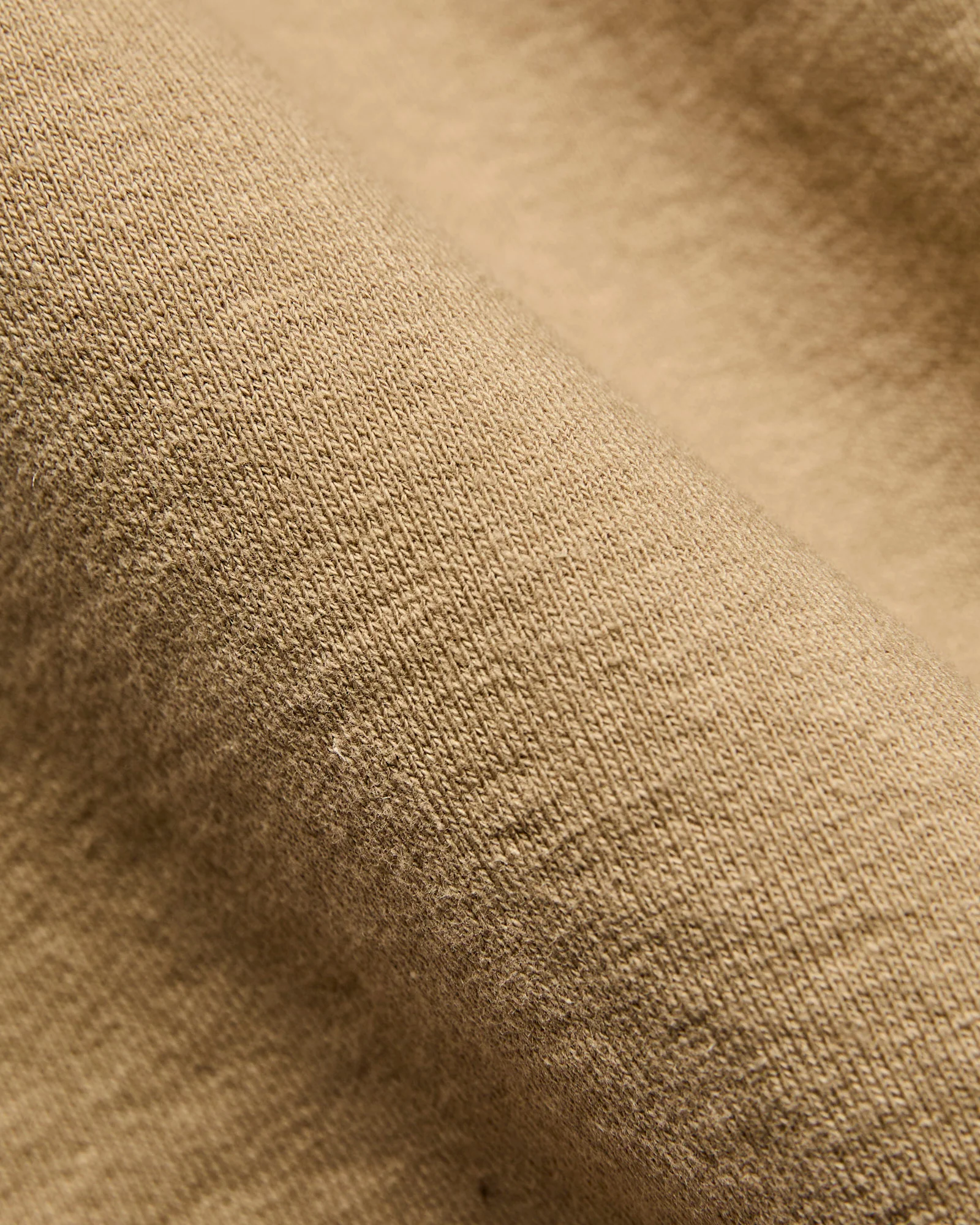 13.5oz Heavyweight Zip Hoodie in Beige - Image 7