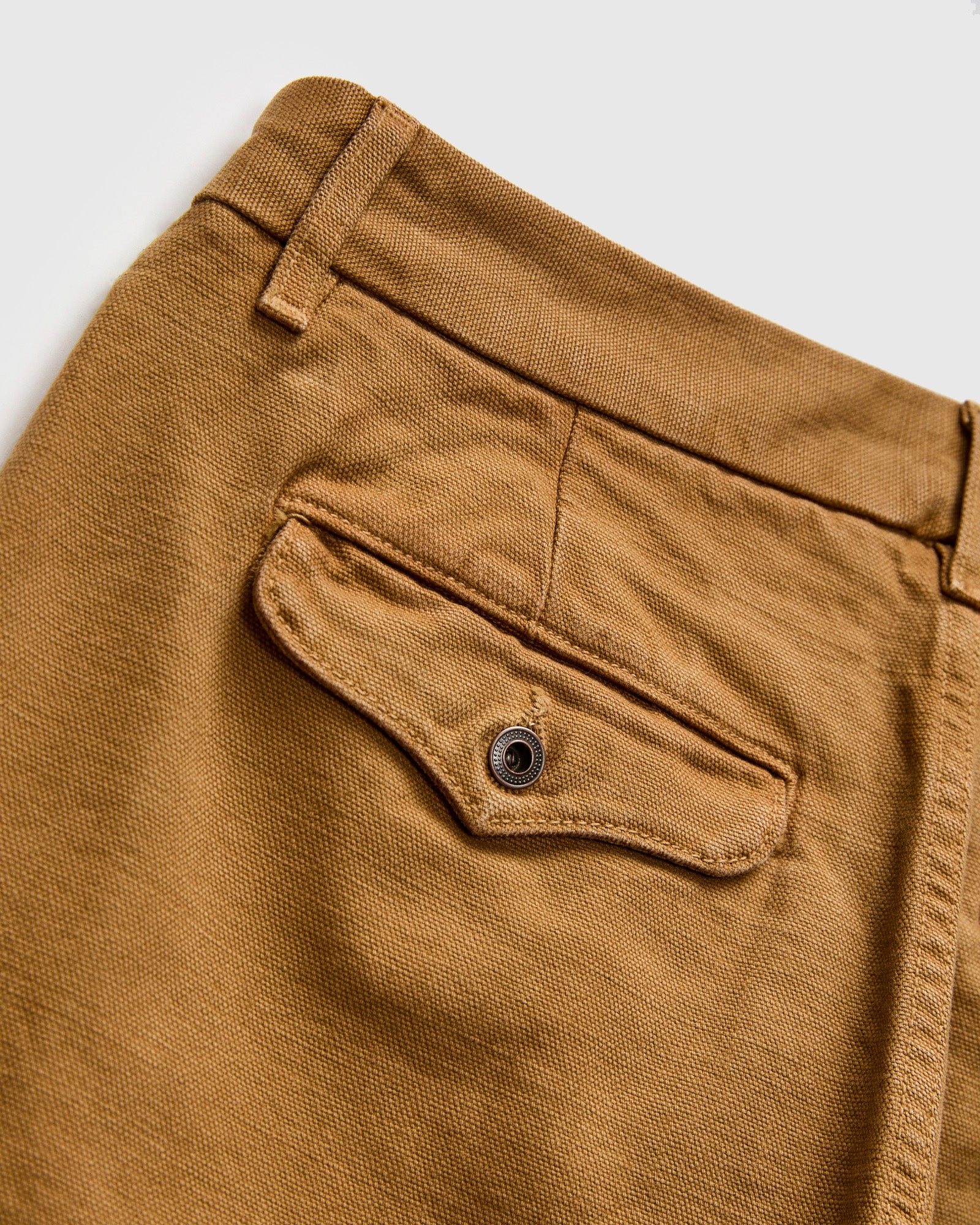 14oz Slub Workers Chino in Tan - Image 4