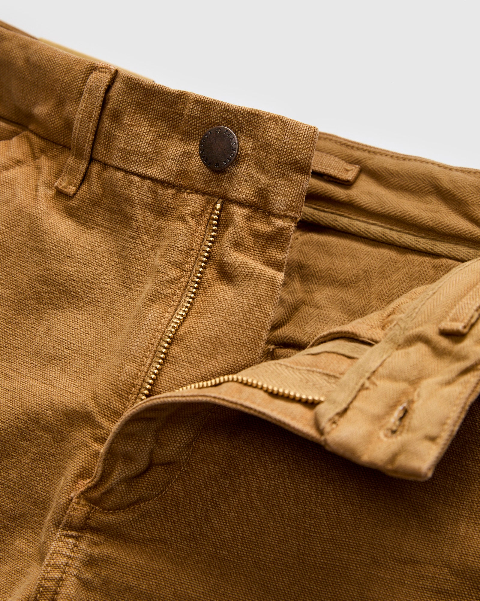 14oz Slub Workers Chino in Tan - Image 7