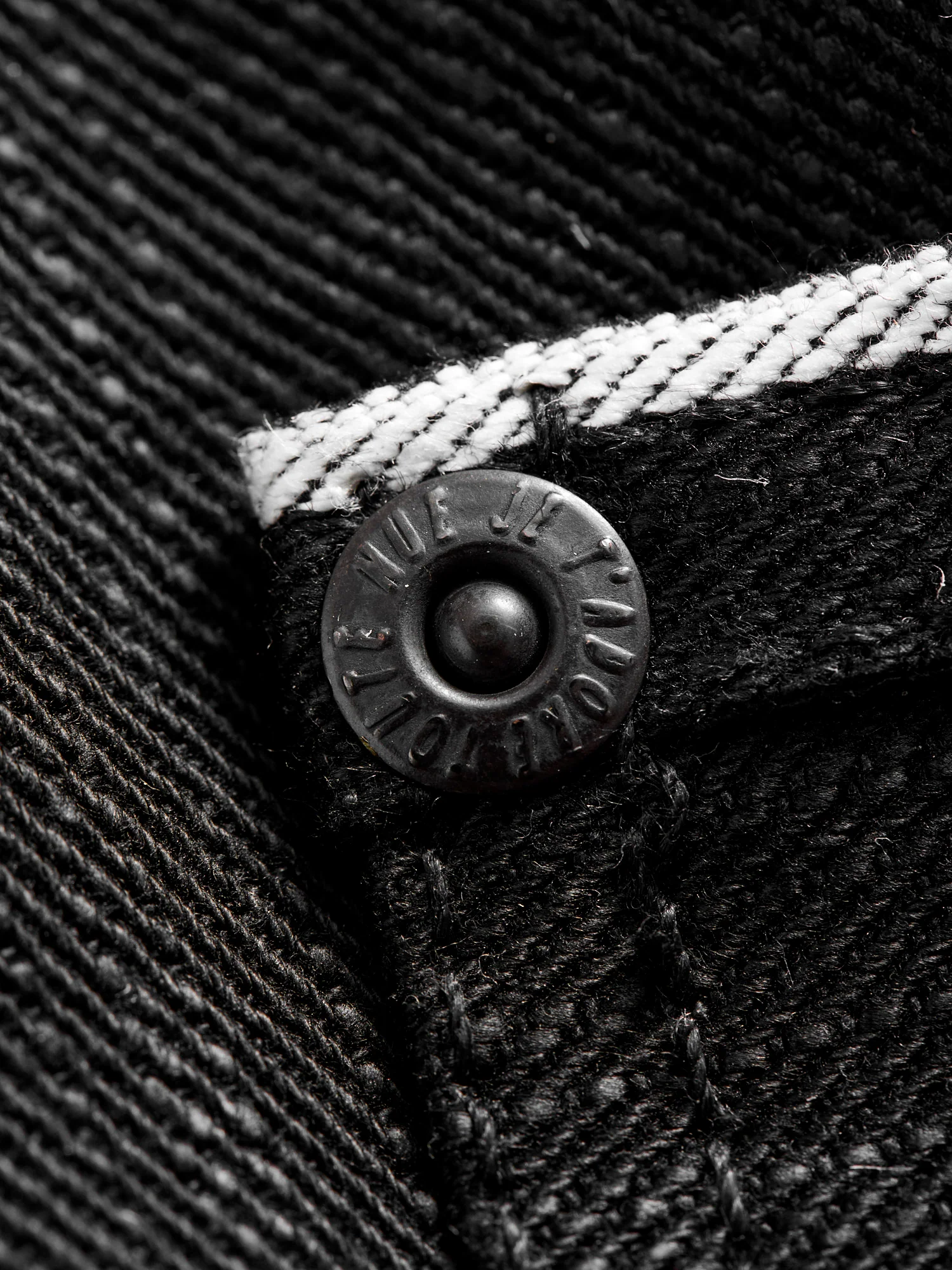 "Anniversary Left Hand Twill - Double Black Edition" 13.75oz Selvedge Denim - Easy Guy Fit - Image 15