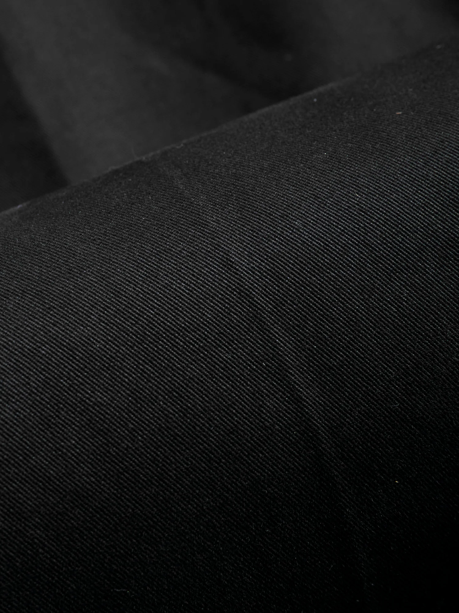 2-Pleat Twill Trousers in Black - Image 10