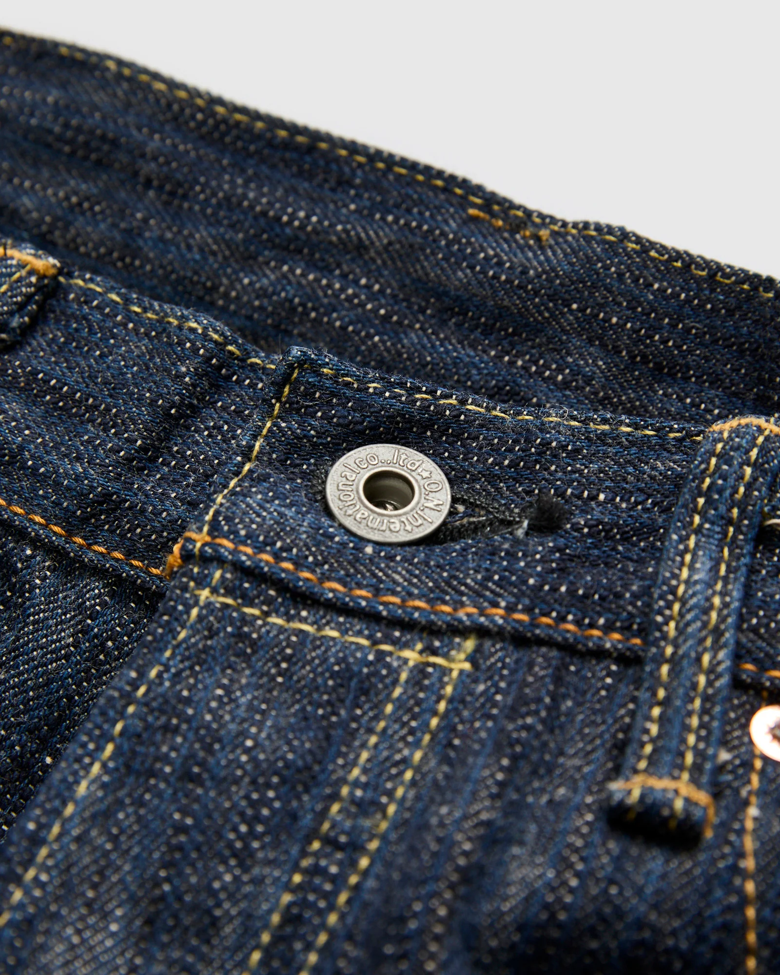 200 "Kase" 16oz Natural Indigo Selvedge Denim - Wide Straight Fit - Image 6