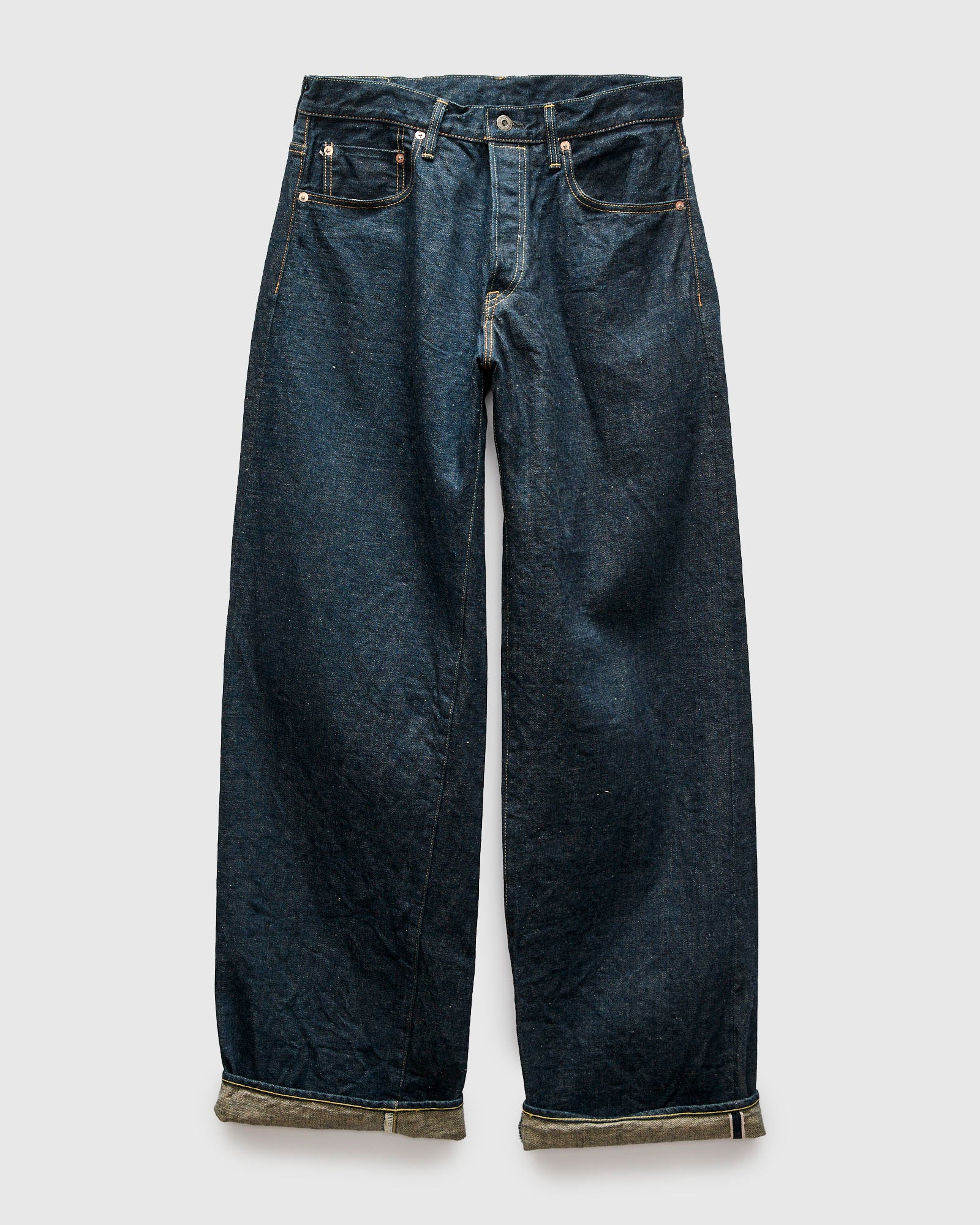 222 "Ishikawadai" 15oz Selvedge Denim - Super Wide Straight Fit - Image 2