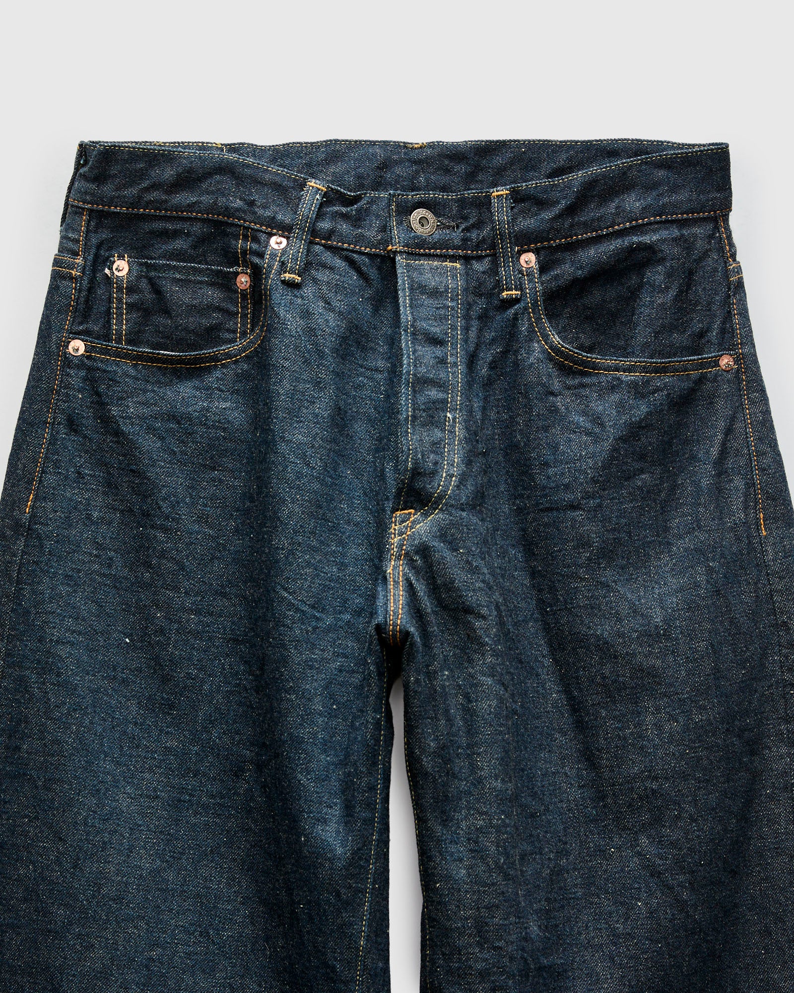 222 "Ishikawadai" 15oz Selvedge Denim - Super Wide Straight Fit - Image 5