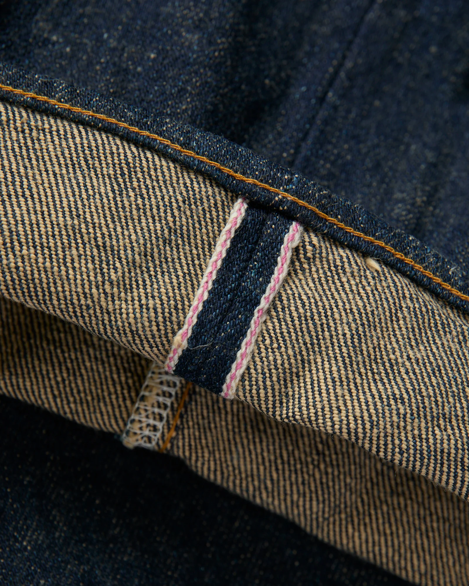 222ZR "Secret Denim – Beige" 20oz Selvedge Denim - Super Wide Straight Fit - Image 13
