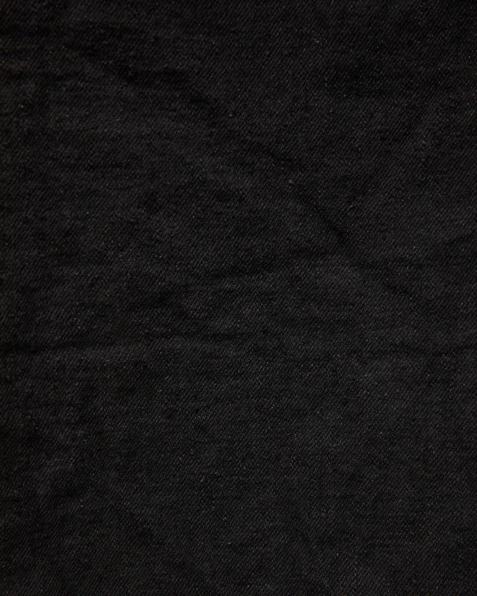 246CCD-BKBK "Crushed Concrete Black" 15oz Selvedge Denim - Clean Straight Fit - Image 8