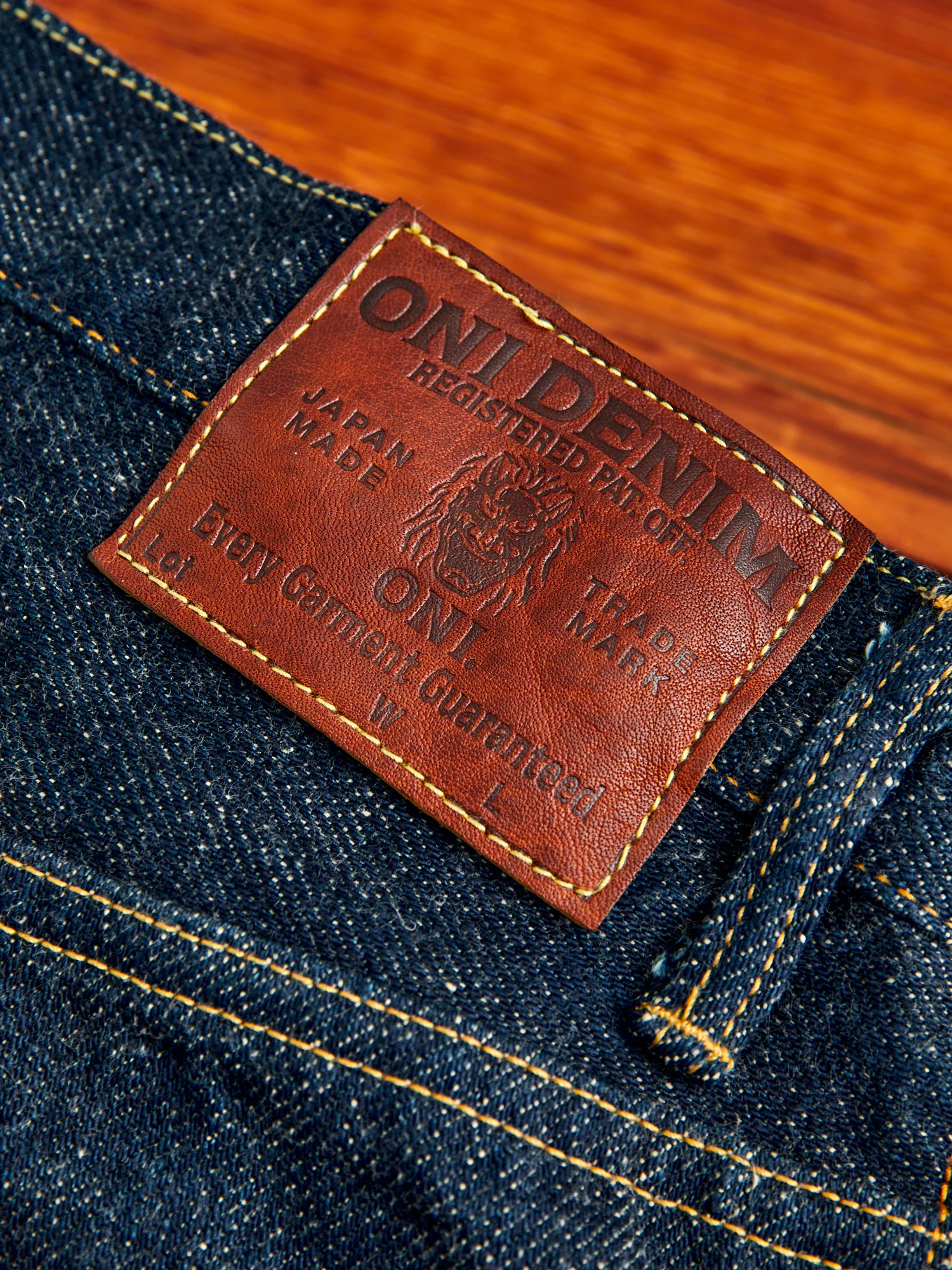 246ZR-KABEG "Secret Kabuki" 20oz Selvedge Denim - Clean Straight Fit - Image 3