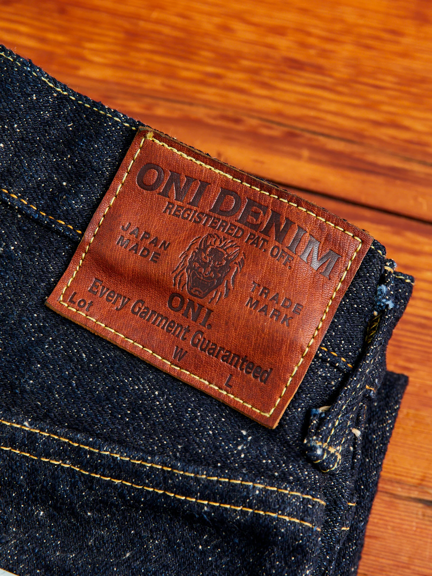 266 "Asphalt" 20oz Selvedge Denim - Regular Straight Fit - Image 3